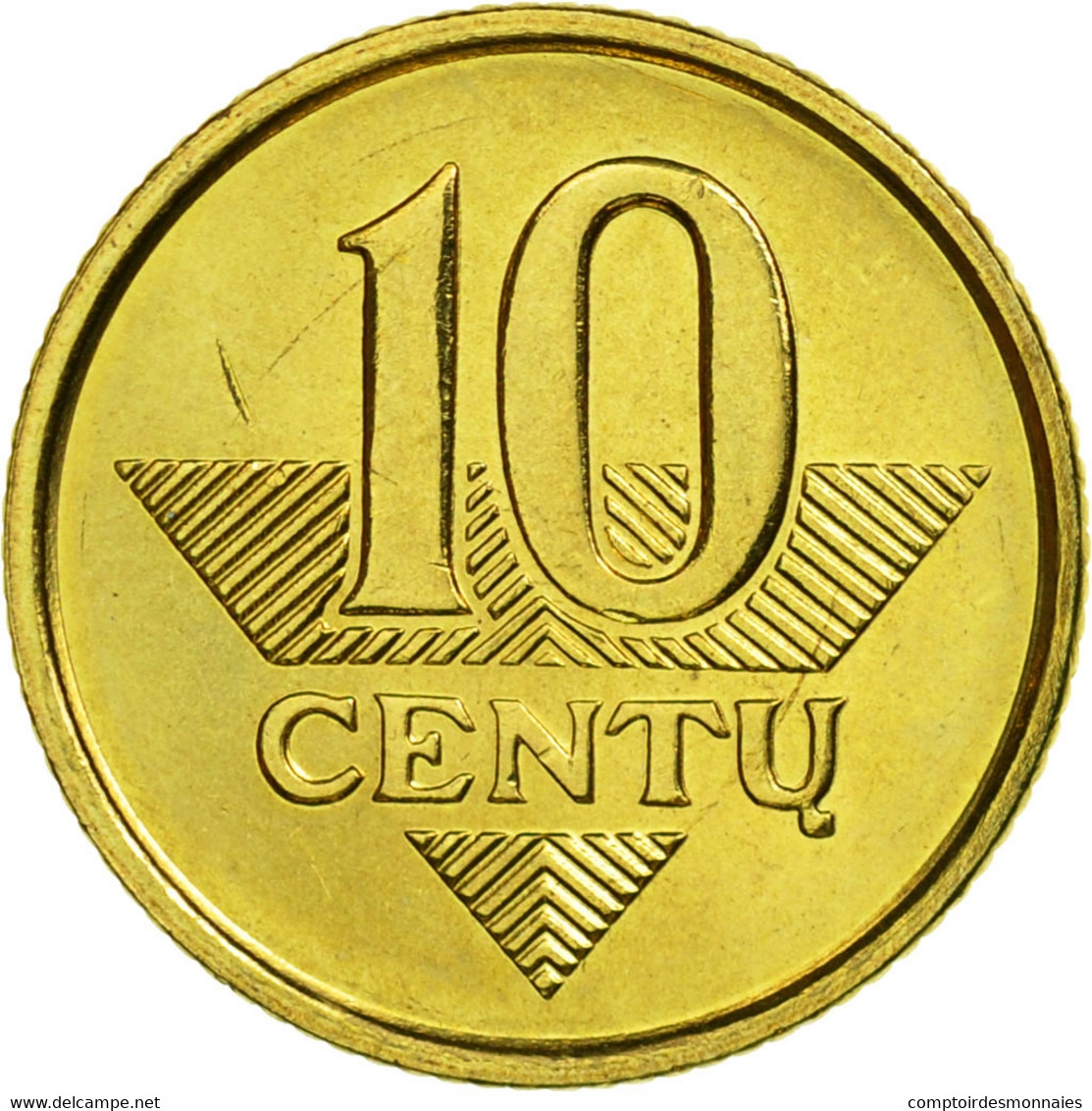 Monnaie, Lithuania, 10 Centu, 1998, SPL, Nickel-brass, KM:106 - Lithuania