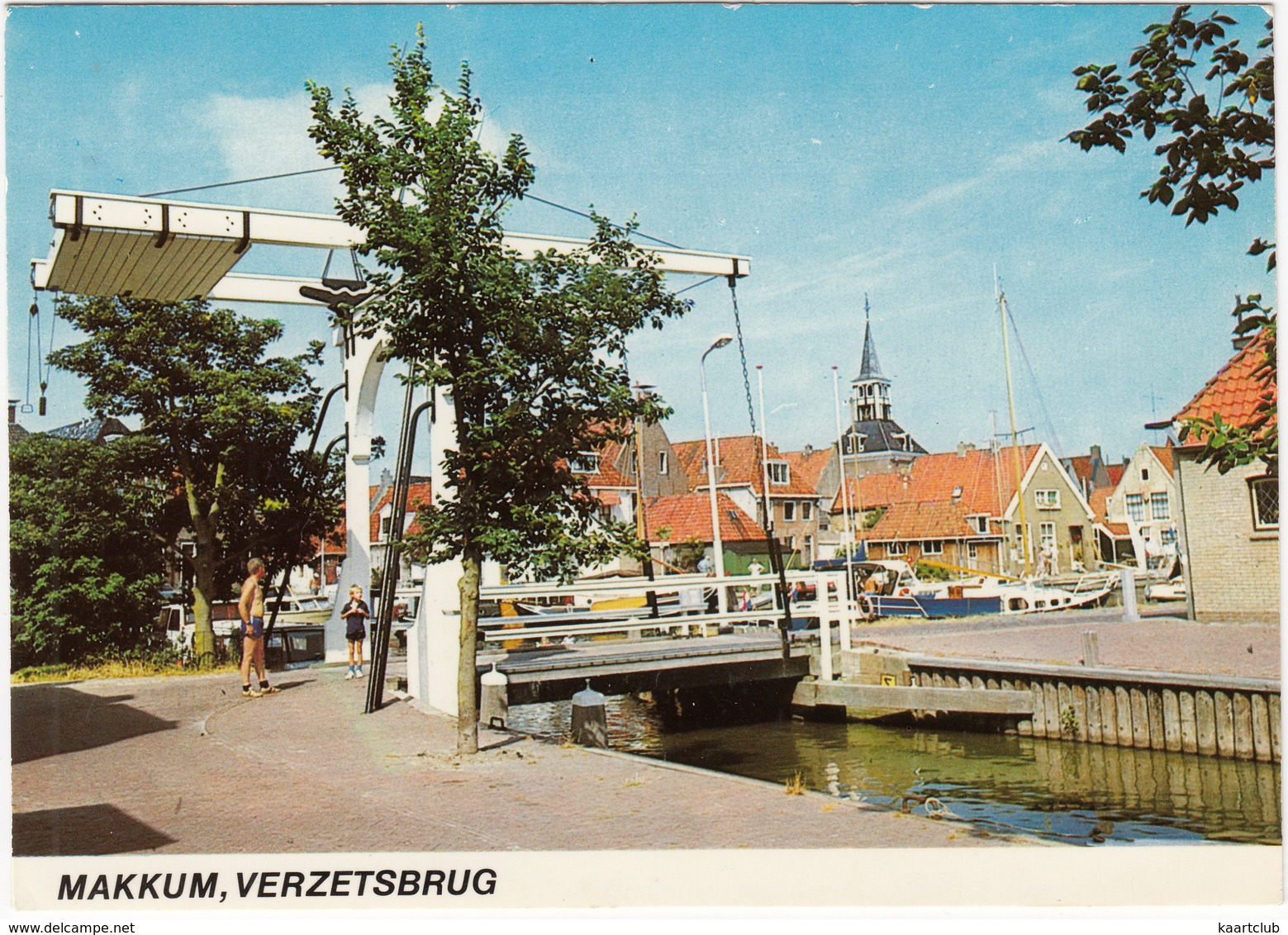 Makkum - Verzetsbrug  - (Friesland, Holland) - Makkum