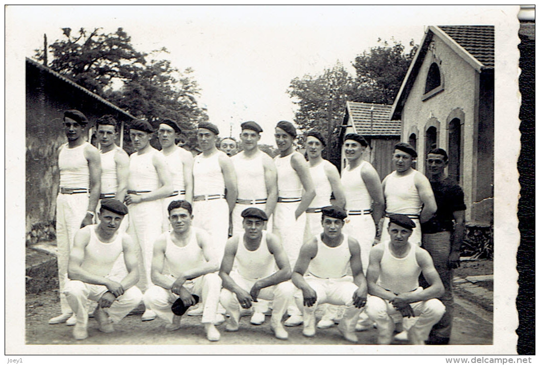 Photo Rugby  Années 1940 à L'armée Format 6/8 - Sports