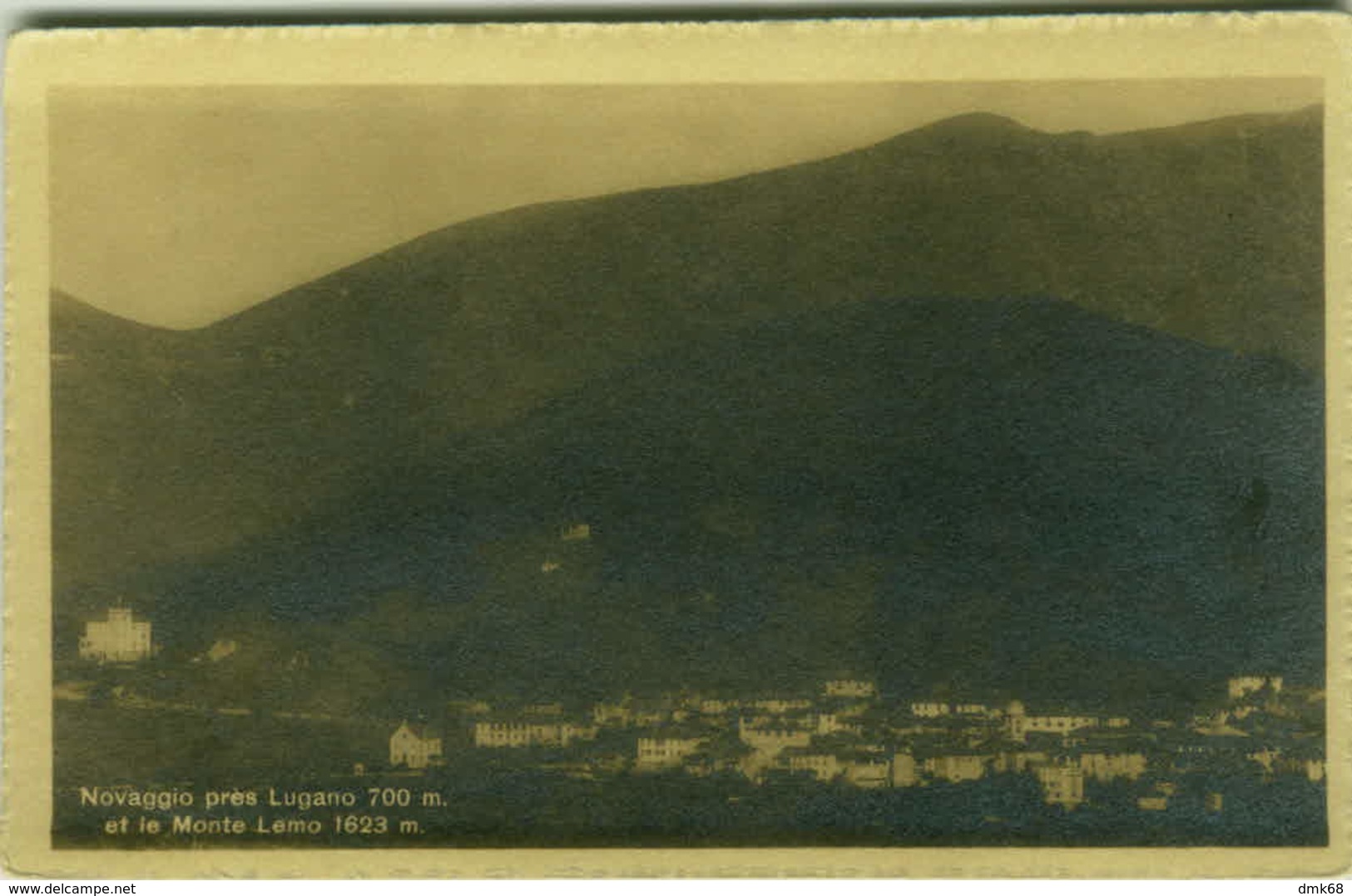 SWITZERLAND - NOVAGGIO - PANORAMA - EDIT HOTEL PENSION BEAU SEJOUR - 1930s (BG854) - Novaggio