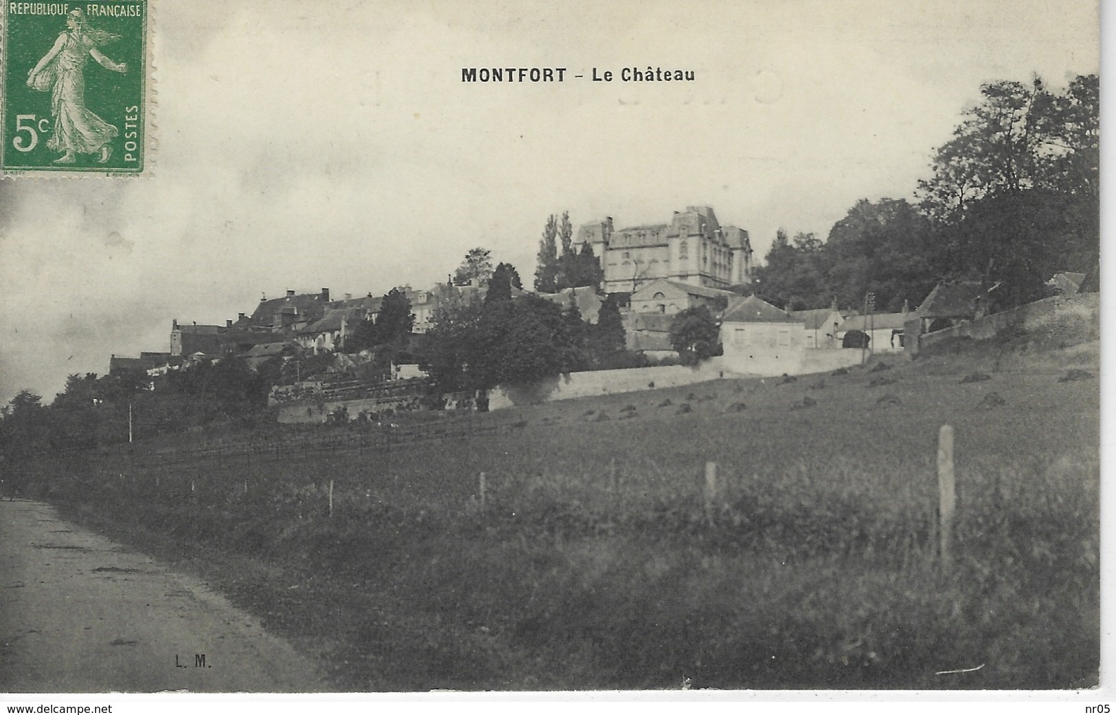 72 ( Sarthe ) - MONTFORT - Le Chateau - Montfort Le Gesnois