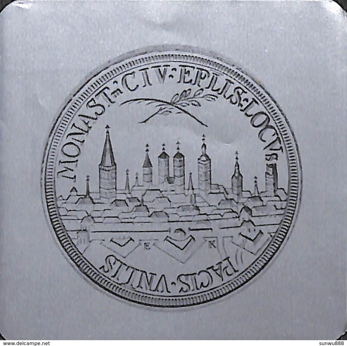 Thaler Argent Silver Friedenstaler (replique FDC Avec Certificat) (2) - Taler Et Doppeltaler