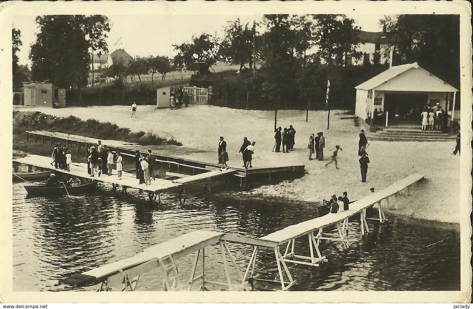 Fosses -- Les Grand Etangs De Bambois.  (2 Scans) - Fosses-la-Ville