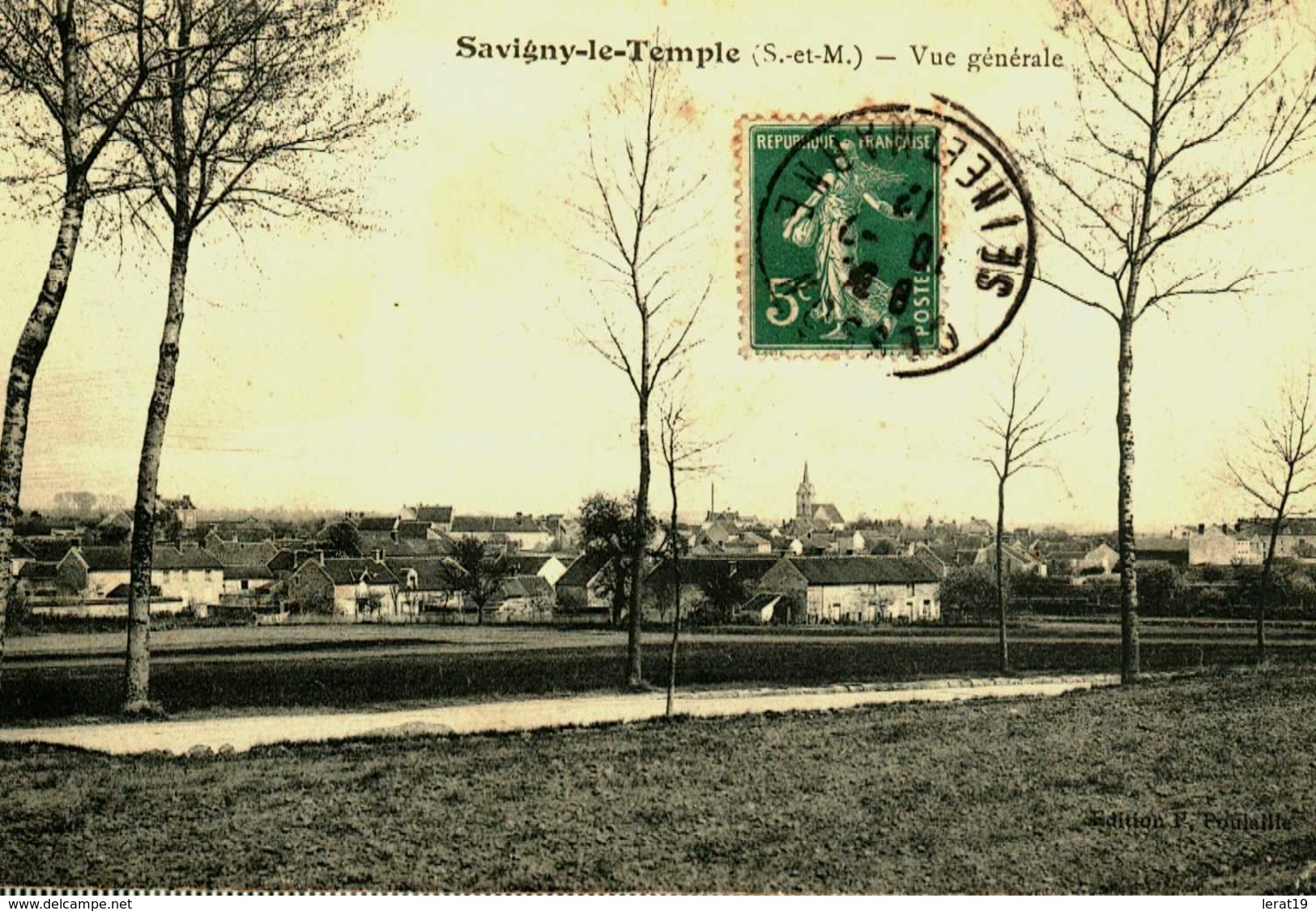 76...SEINE ET MARNE....SAVIGNY LE TEMPLE.....VUE GENERALE - Savigny Le Temple