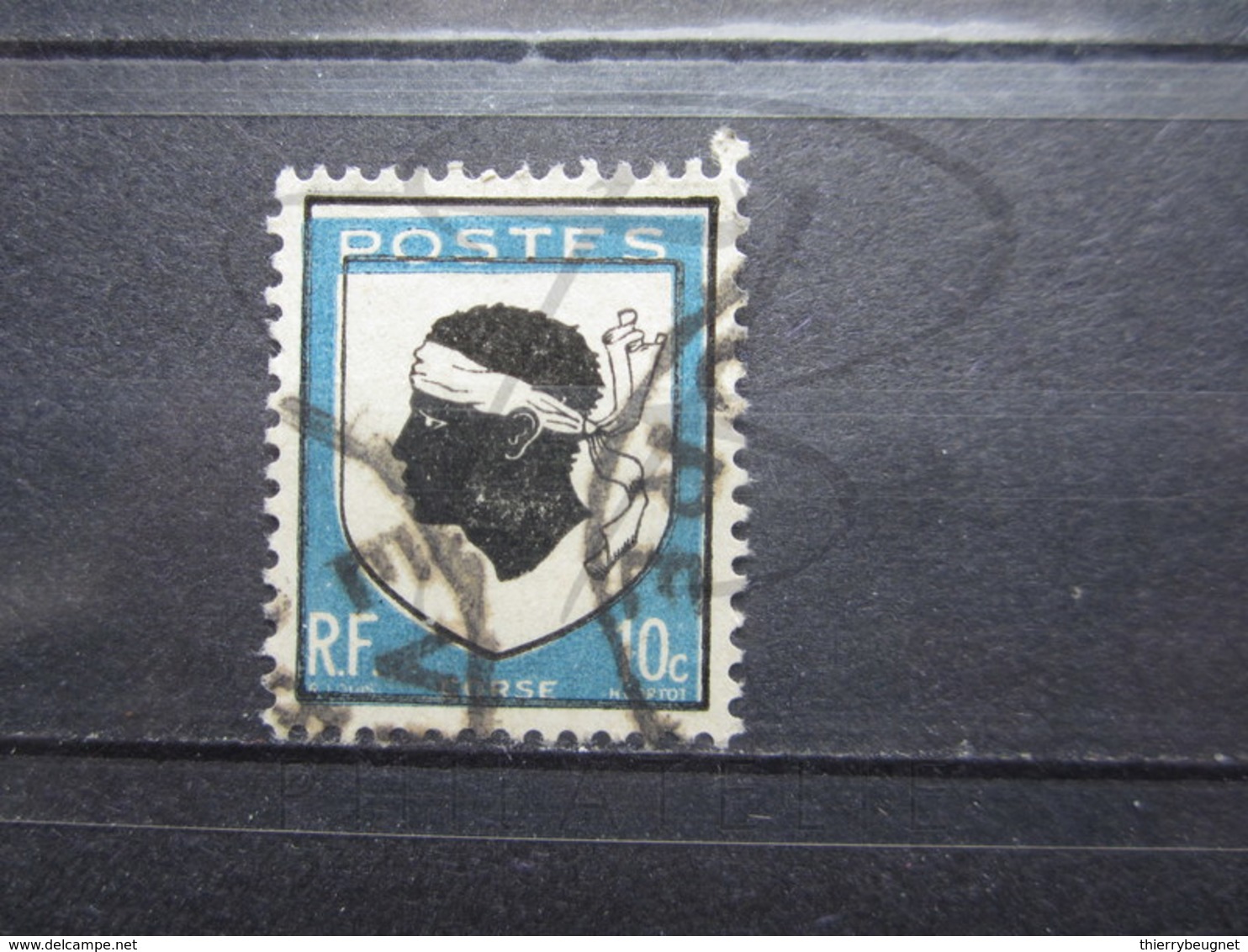 VEND BEAU TIMBRE DE FRANCE N° 755a , CADRE DECALE !!! - Used Stamps