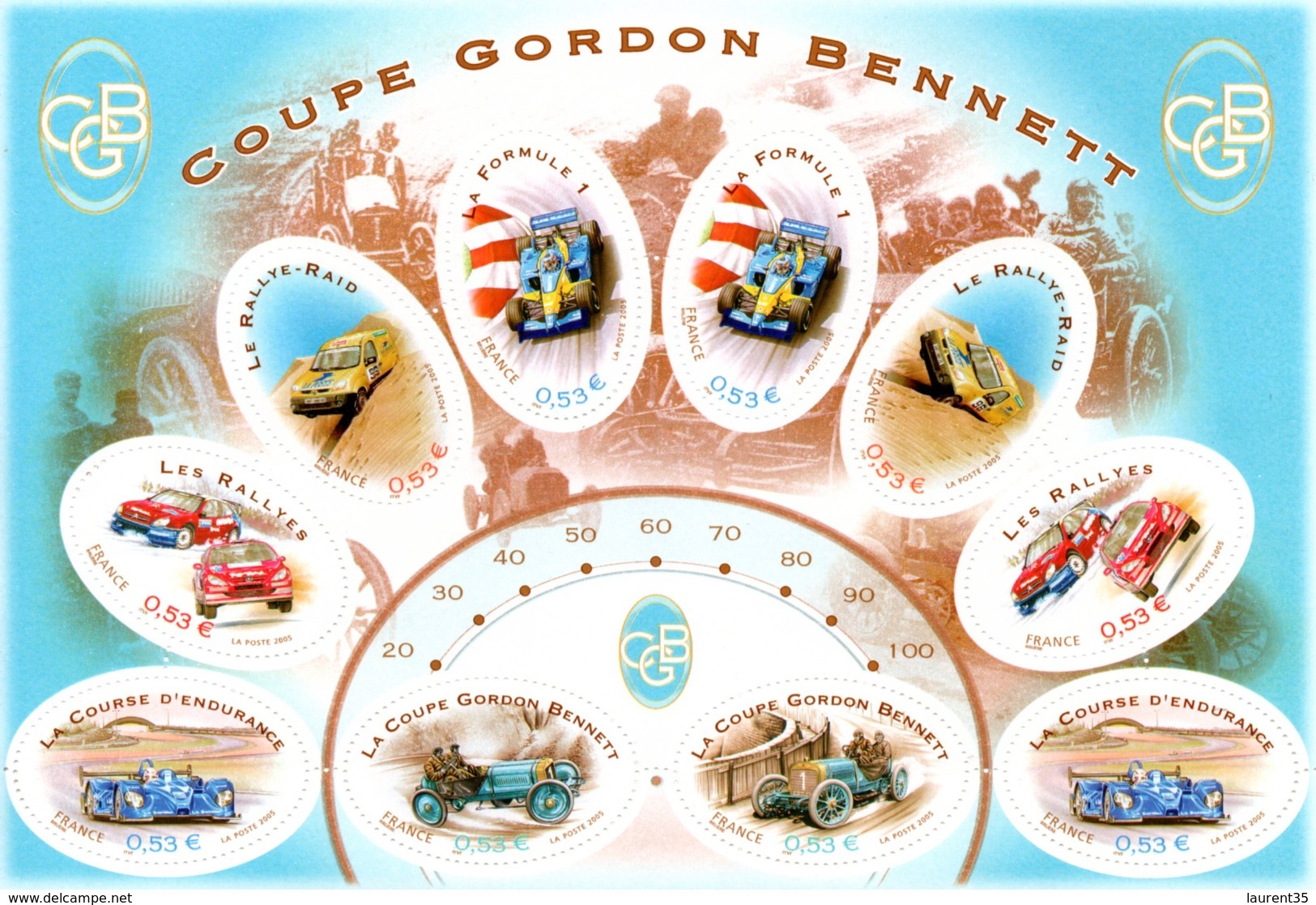 France.bloc No 86 De 2005.coupe Gordon Bennet.n**. - Ongebruikt