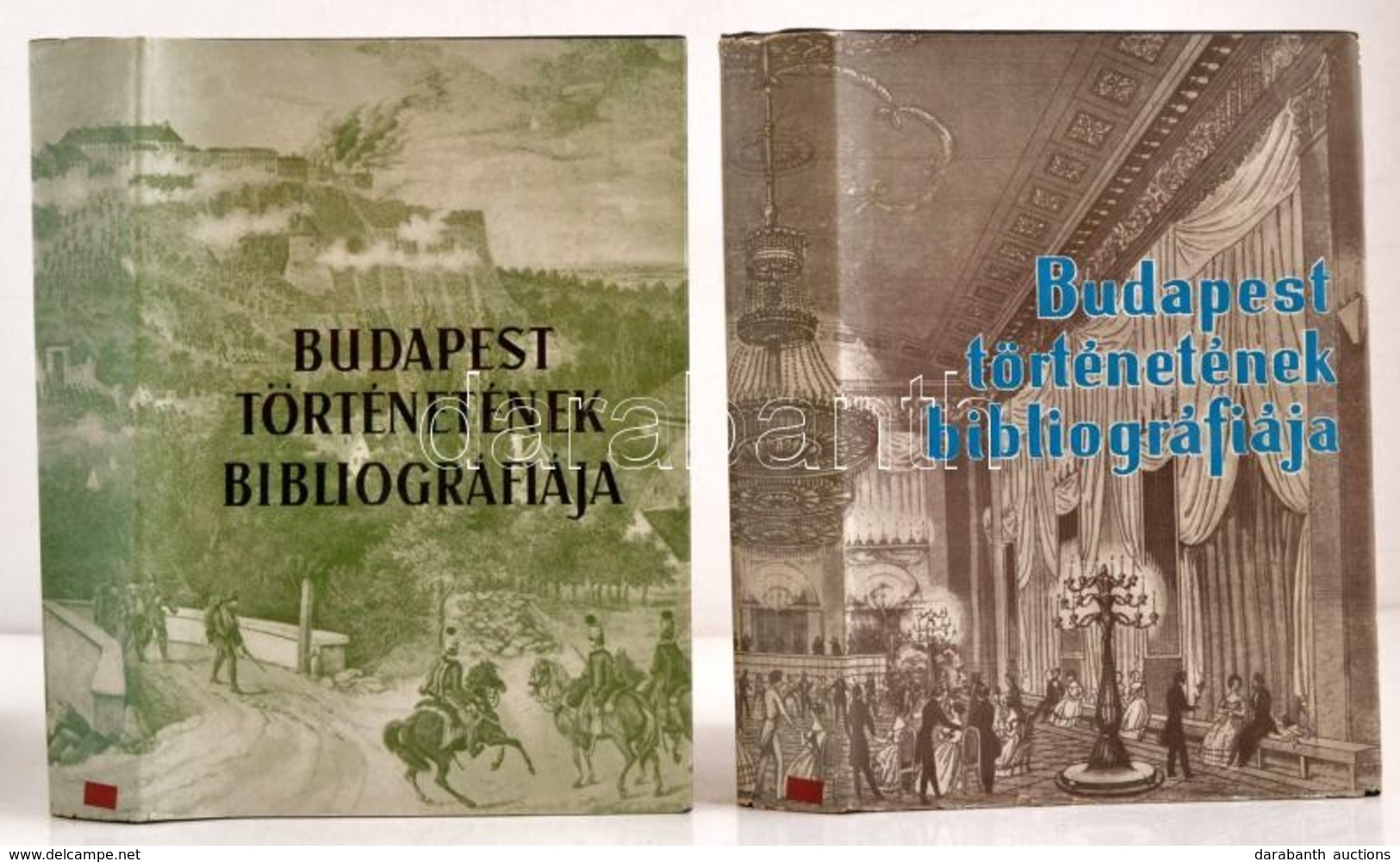 Budapest Történetének Bibliográfiája II-V. Kötet. Bp., 1963-66. FSZEK. Kiadói Papír Védőborítóval, Minden Kötet Jó állap - Non Classés