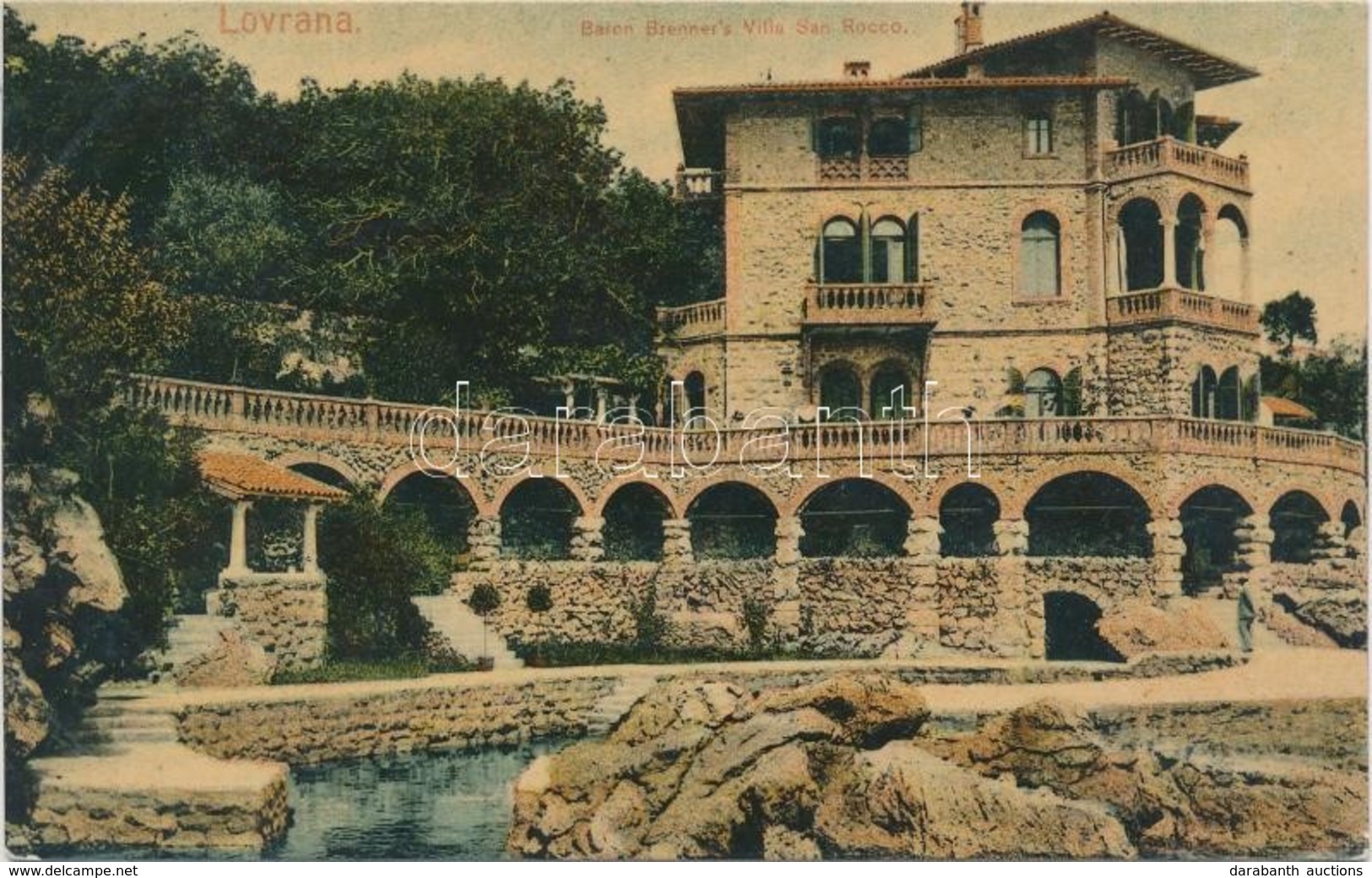 T2 Lovran, Lovrana; Baron Brenner's Villa San Rocco - Non Classés