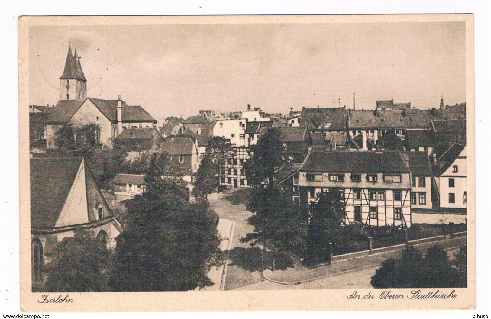 D-8813   ISERLOHN : An Der Oberen Stadtkirche - Iserlohn