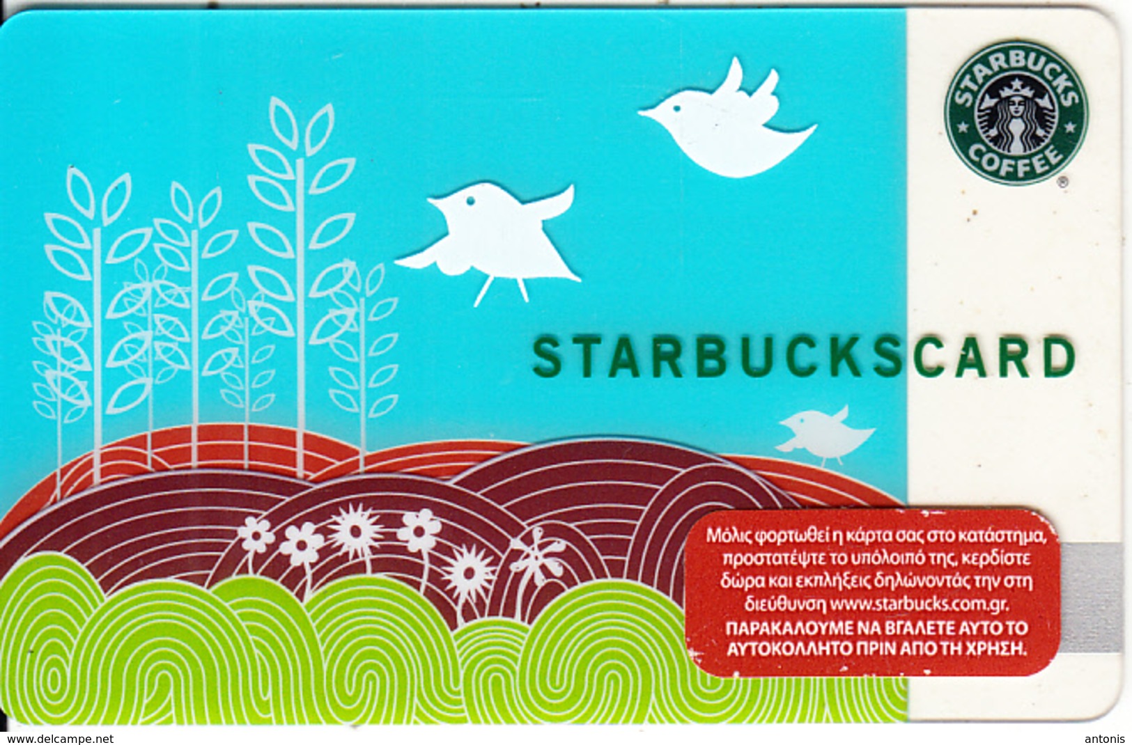 Gift Cards - USA - Starbucks Coffee, Starbucks card(old logo), CN ...
