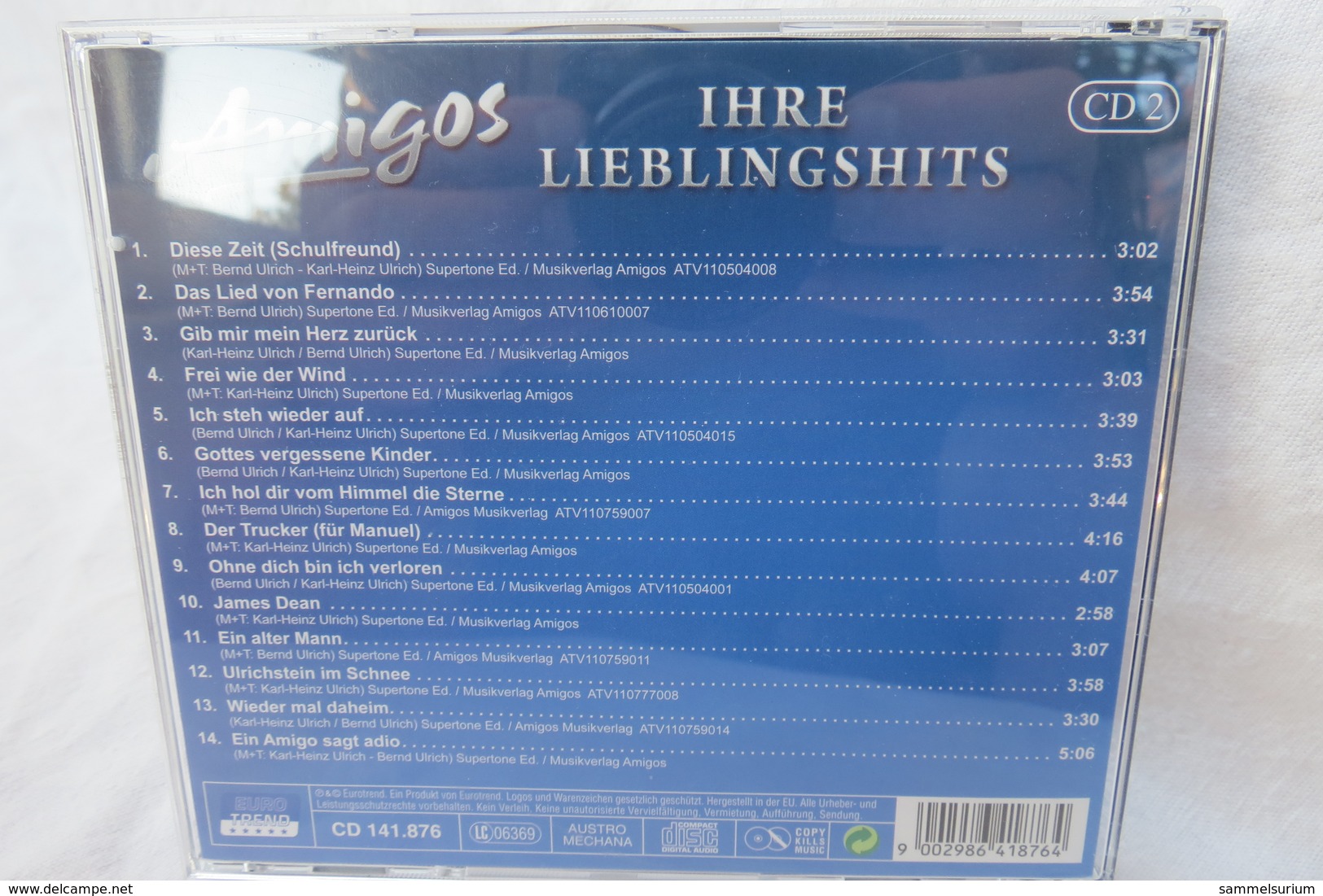 3 CDs Box "Amigos" Ihre Lieblingshits