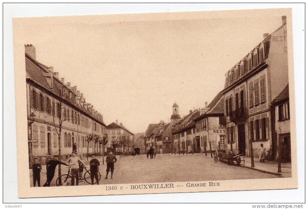 BOUXWILLER - GRANDE RUE - Bouxwiller