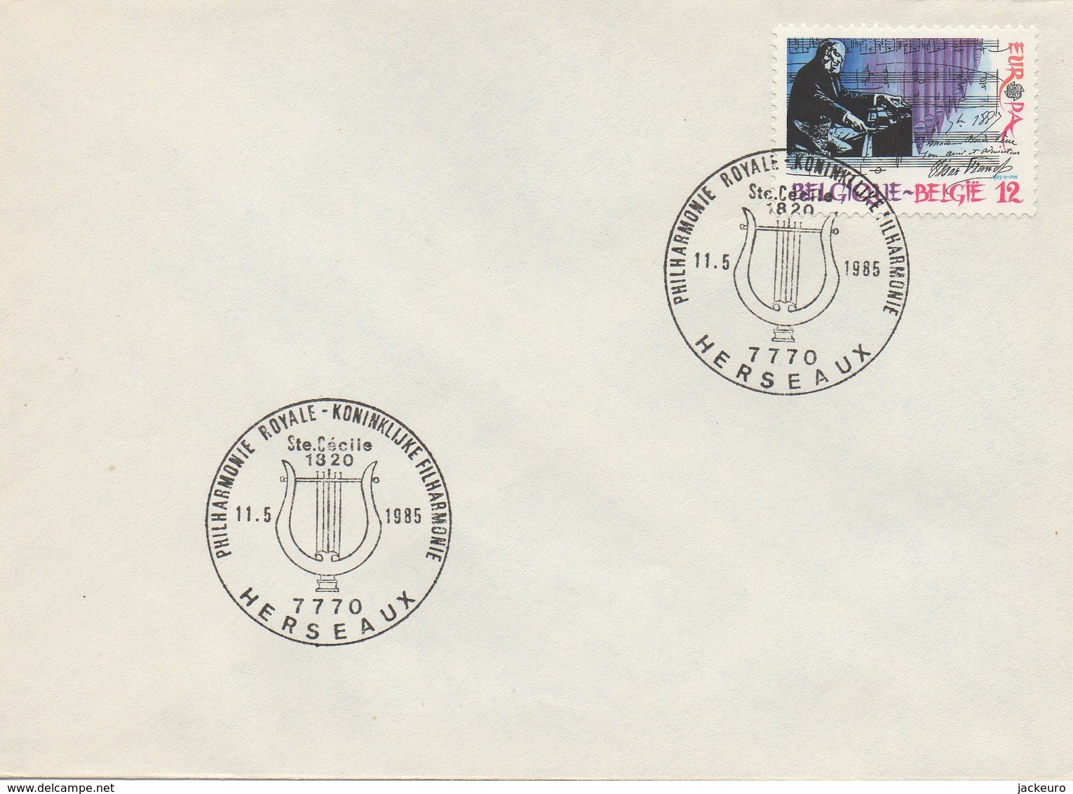 EU217  FDC 1985 EUROPA  Belgique TTB - 1985