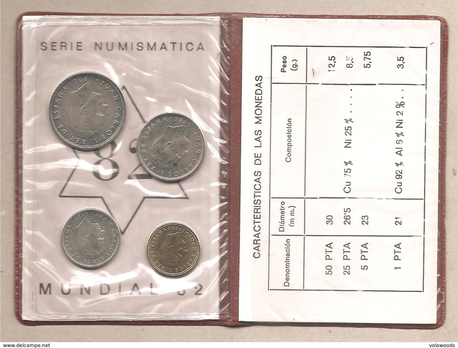 Spagna - Serie Numismatica 1982 "Mundial 82" - Mint Sets & Proof Sets