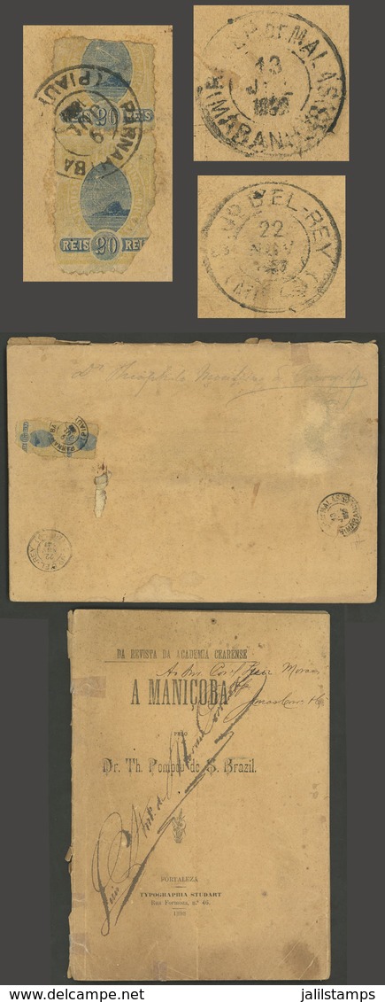 BRAZIL: Book Of Year 1898 Dispatched By Mail, With Interesting Cancels (stamps With Defects), Low Start! - Autres & Non Classés