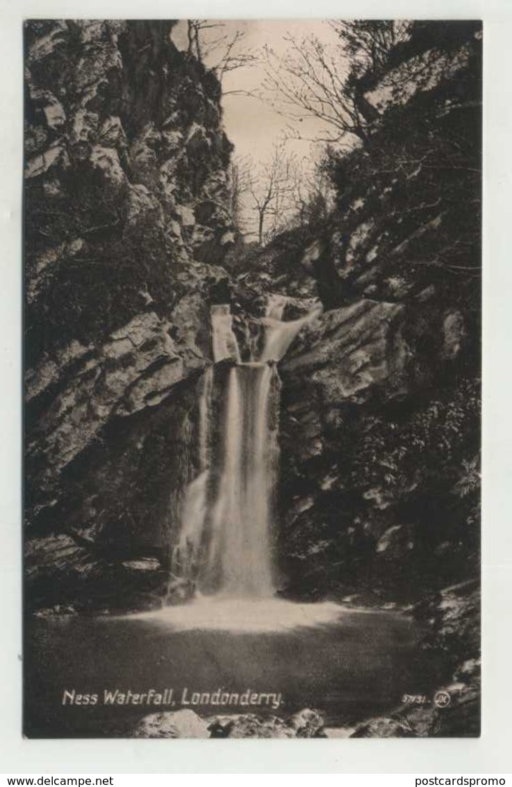 LONDONDERRY, Ness Waterfall  ( 2 Scans ) - Londonderry