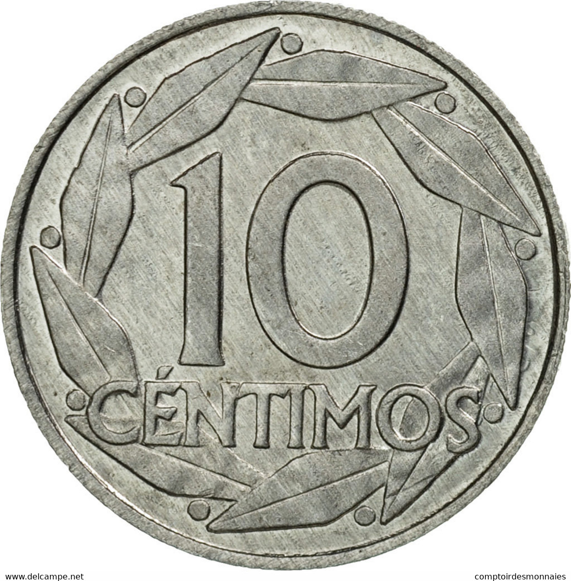 Monnaie, Espagne, Francisco Franco, Caudillo, 10 Centimos, 1959, SUP, Aluminium - 10 Centiemen