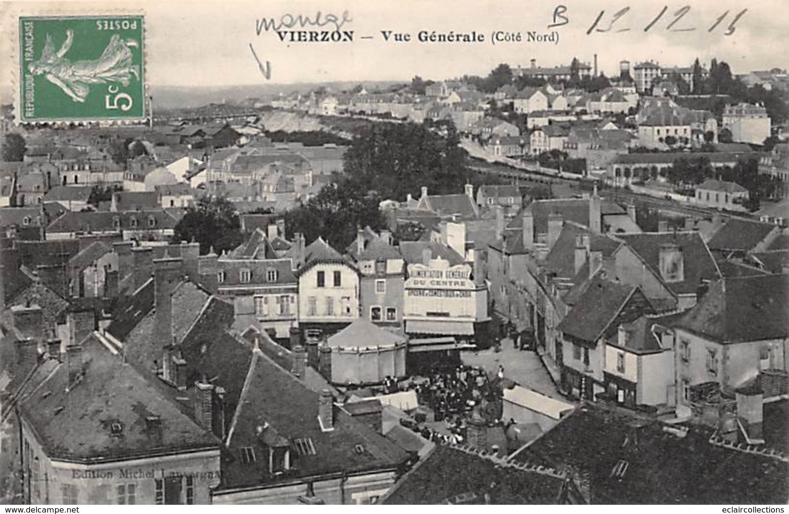 Viezrzon    18         Vue Générale. Manège       (Voir Scan) - Vierzon