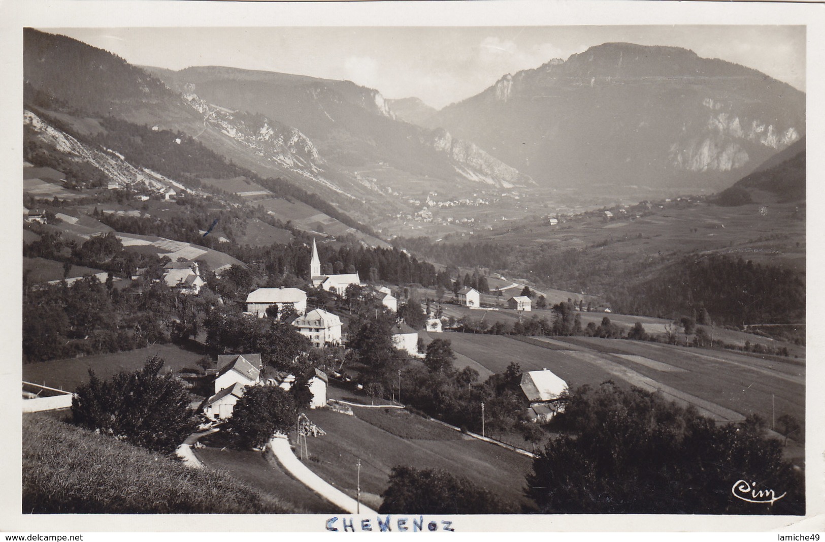 CHEVENOZ (Hte-Savoie) – Le Chef-lieu Circulée Timbrée  1965 - Chevenoz