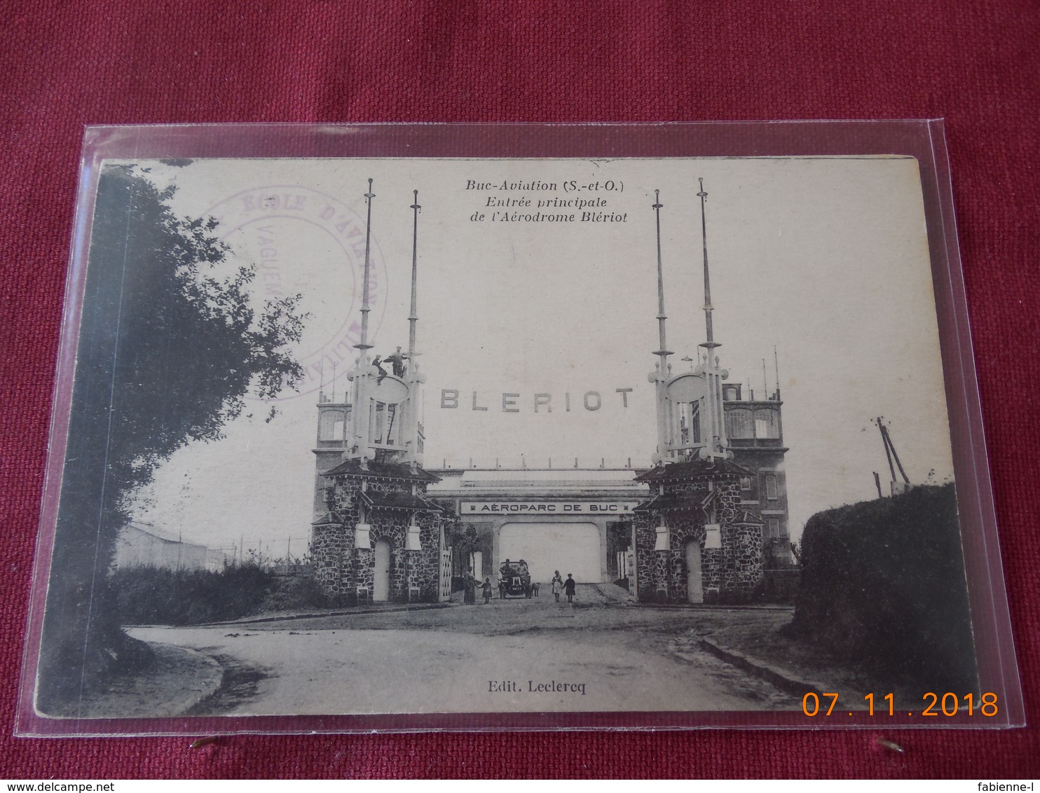 CPA - Buc-Aviation - Entrée Principale De L'Aérodrome Blériot - Buc