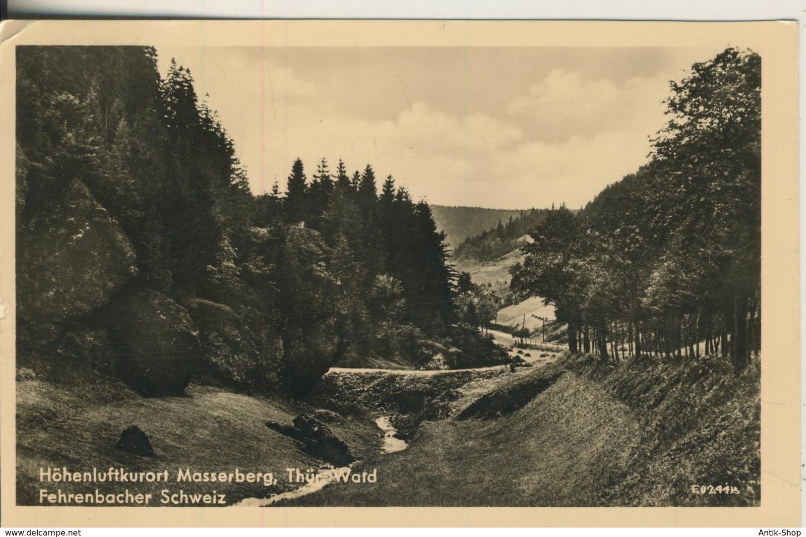 Höhenluftkurort Masserberg - Fehrenbacher Schweiz V. 1959 (2606) - Masserberg