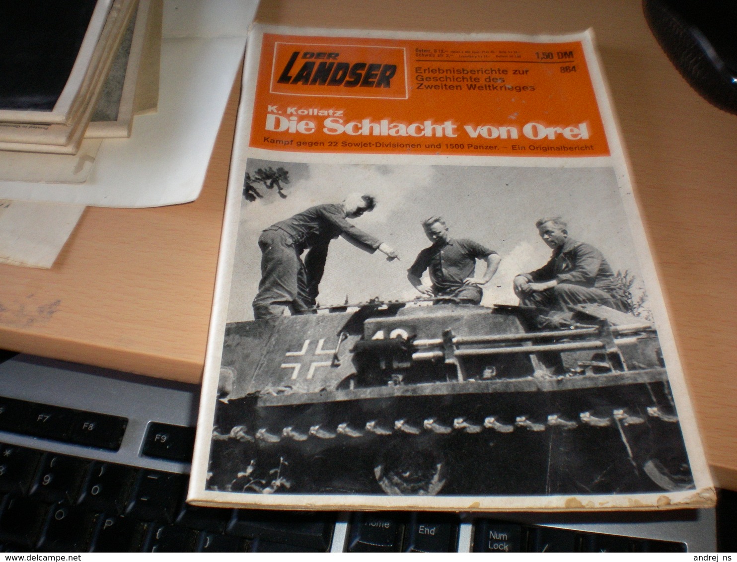 Der Landser Die Schlacht Von Ored Sowjet Divisionen Und 1500 Panzer  Japanische Kriegsflugzeuge Kawasaki Ki 100 - German