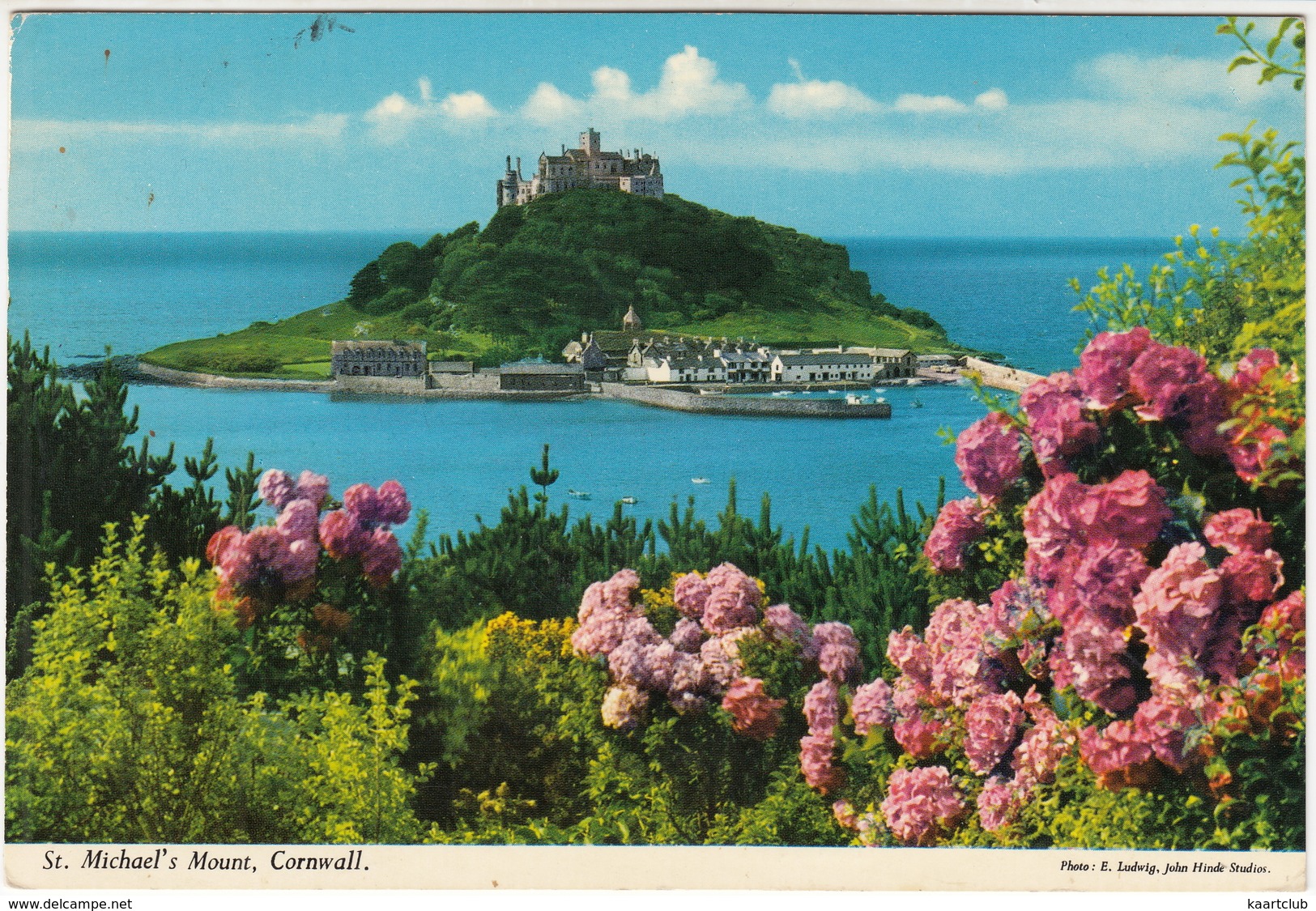 St. Michaels' Mount - (Cornwall, England) - John Hinde - St Michael's Mount