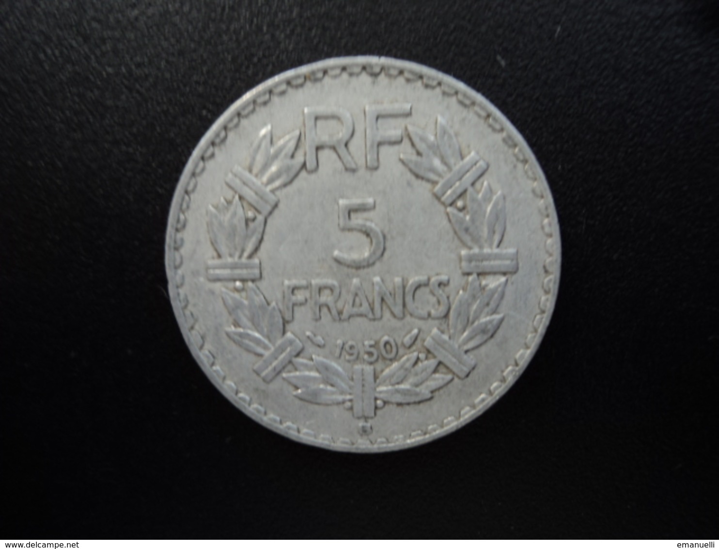 FRANCE : 5 FRANCS  1950 B    F.339 / G.766a / KM 888b.2    TTB - 5 Francs