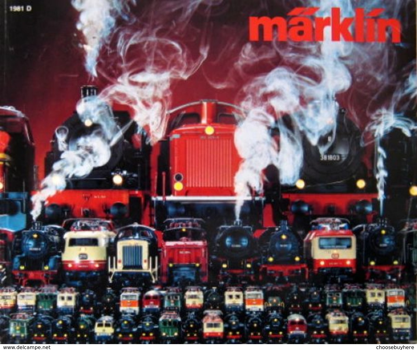 MÄRKLIN Katalog Prospekt 1981 True Vintage Preisliste - Other & Unclassified