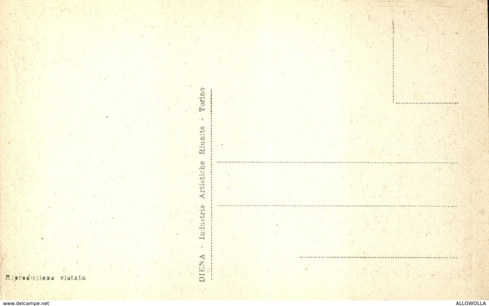 1824 " MONCALIERI-Pzza CONTE DI SALEMI-VIA TENIVELLI CON AUTO "  CARTOLINA POSTALE ORIGINALE  NON SPEDITA - Moncalieri