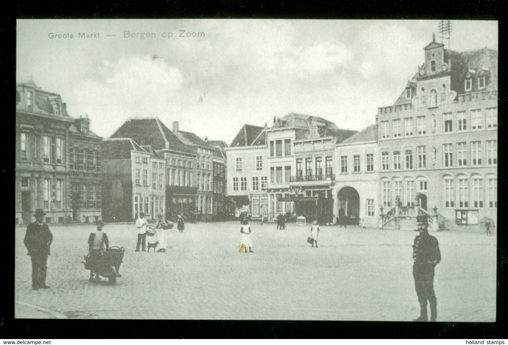 BERGEN Op ZOOM * GROOTE MARKT  (3899c) - Bergen Op Zoom