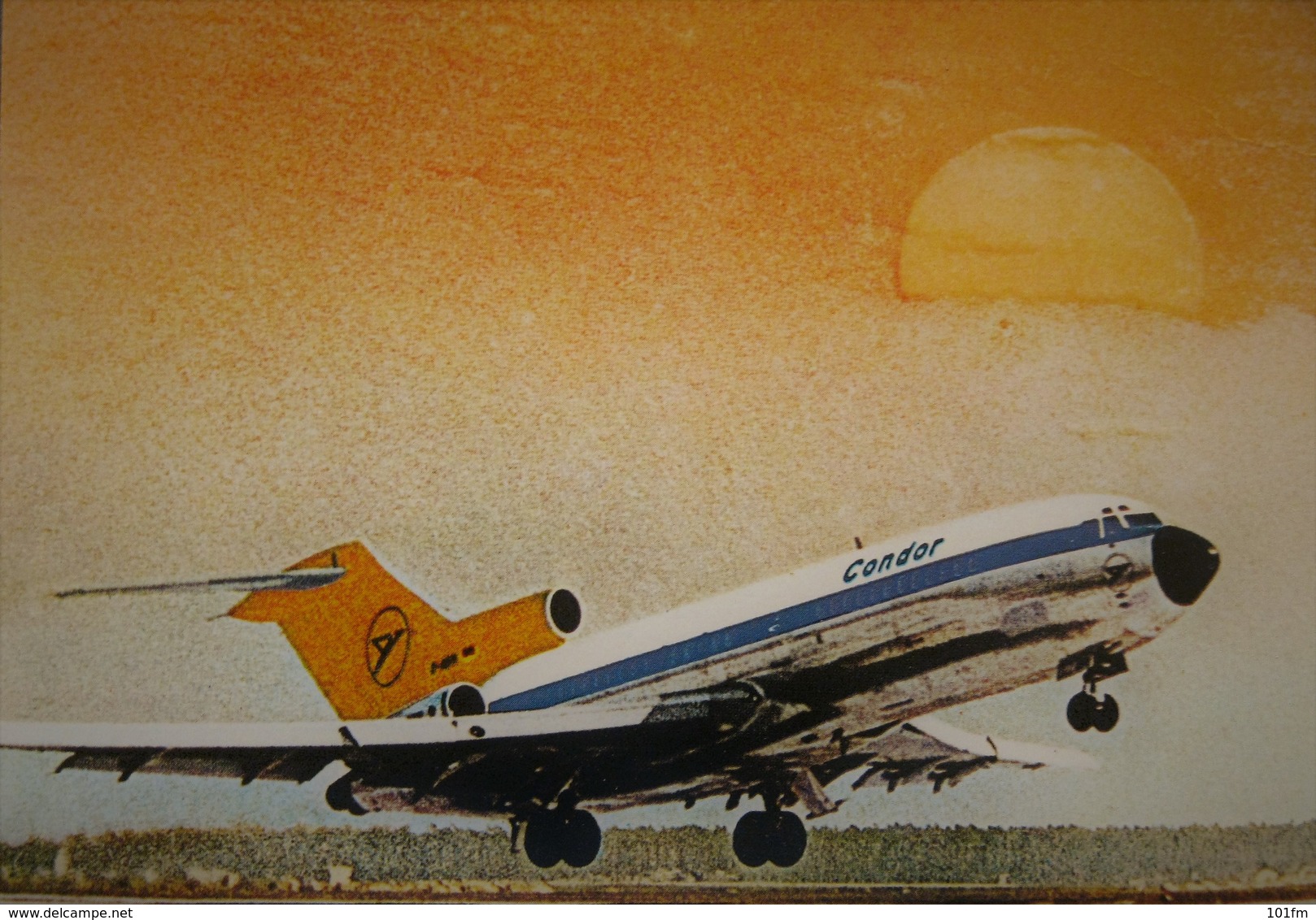 CONDOR - EUROPA JET - BOEING 727-30 - 1946-....: Modern Tijdperk