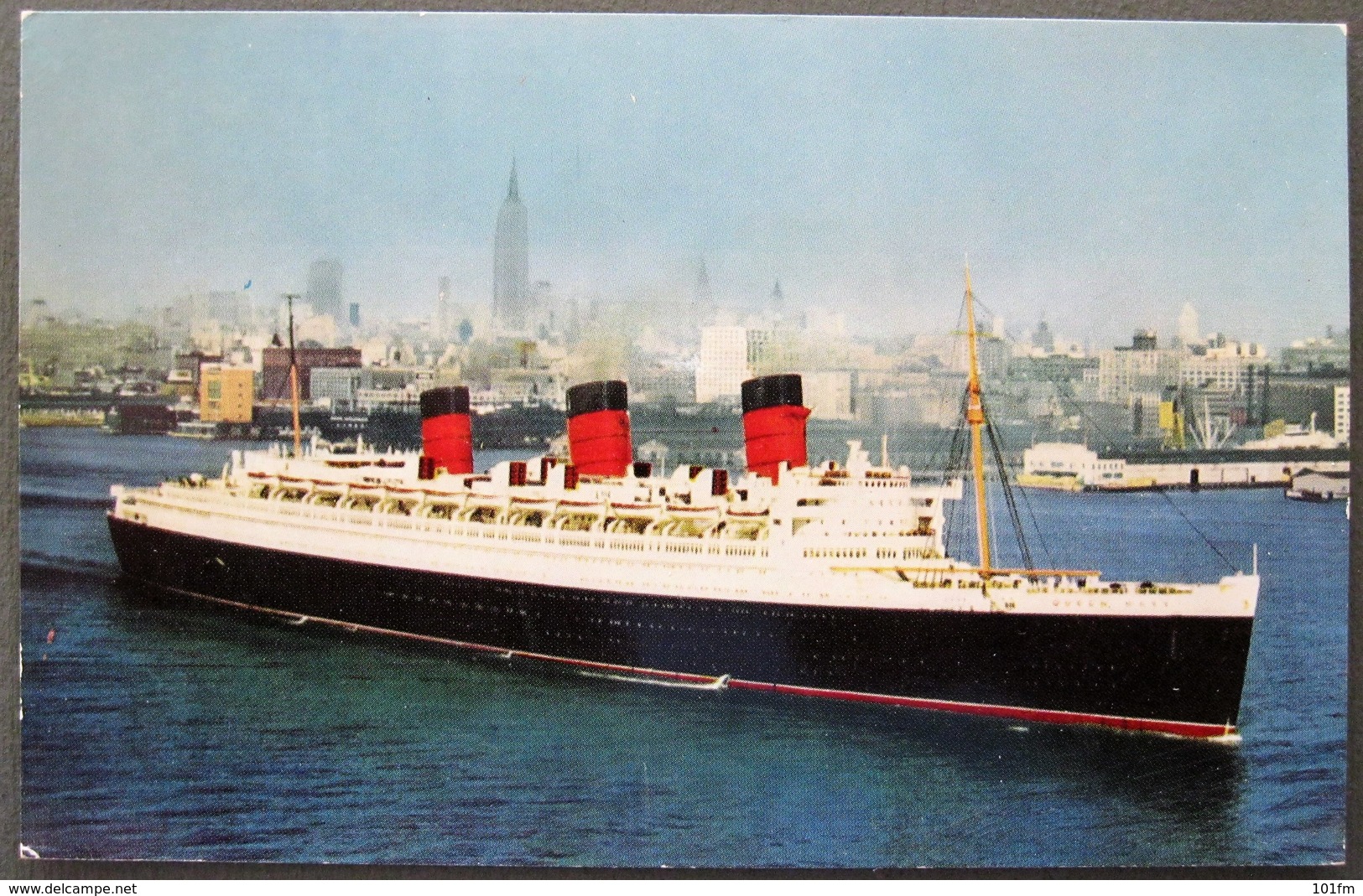 R.M.S.QUEEN MARY - CUNARD LINE - Passagiersschepen