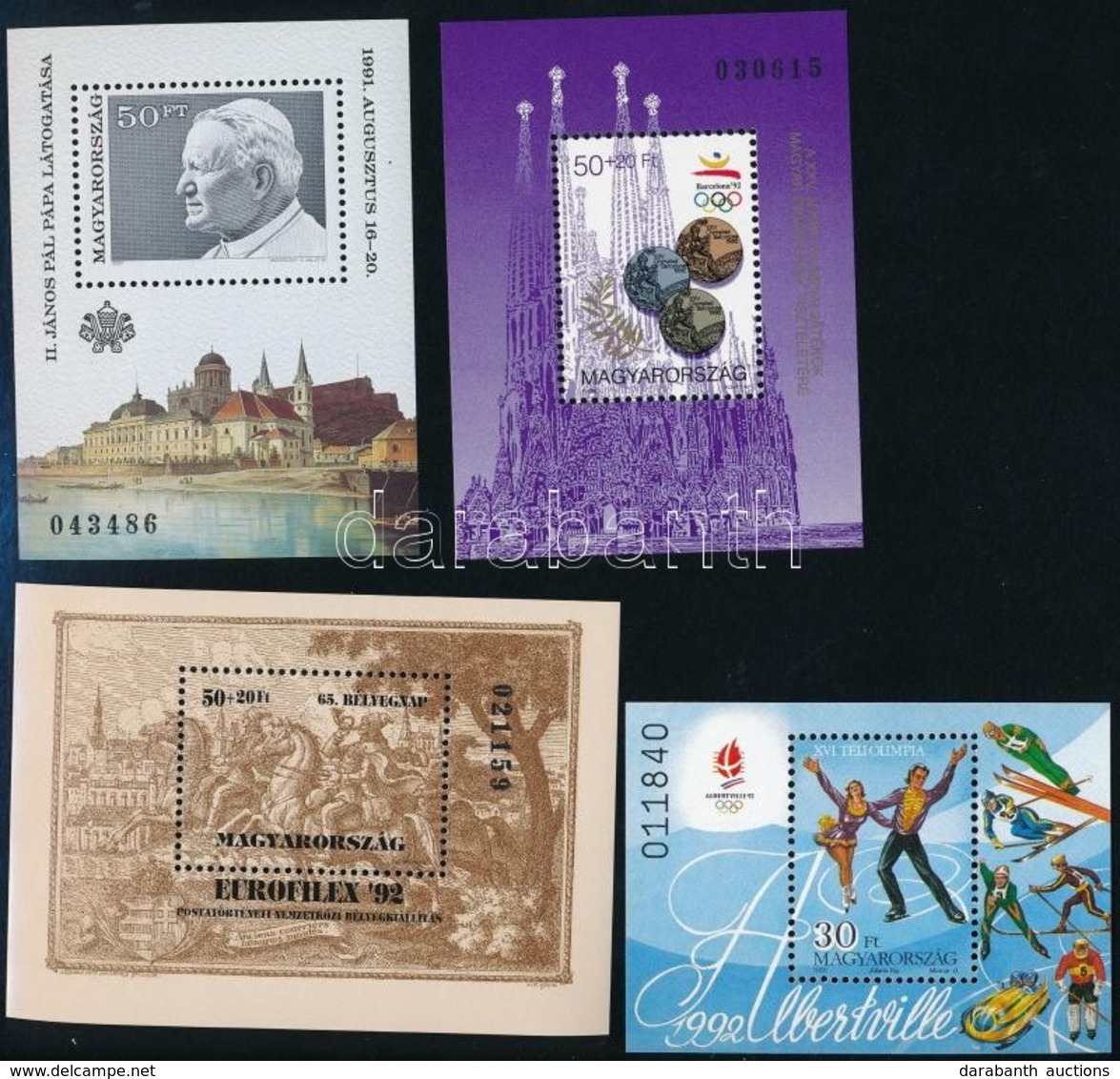 ** Összefüggések, Blokkok, Kisívek 1979-1992 - Used Stamps
