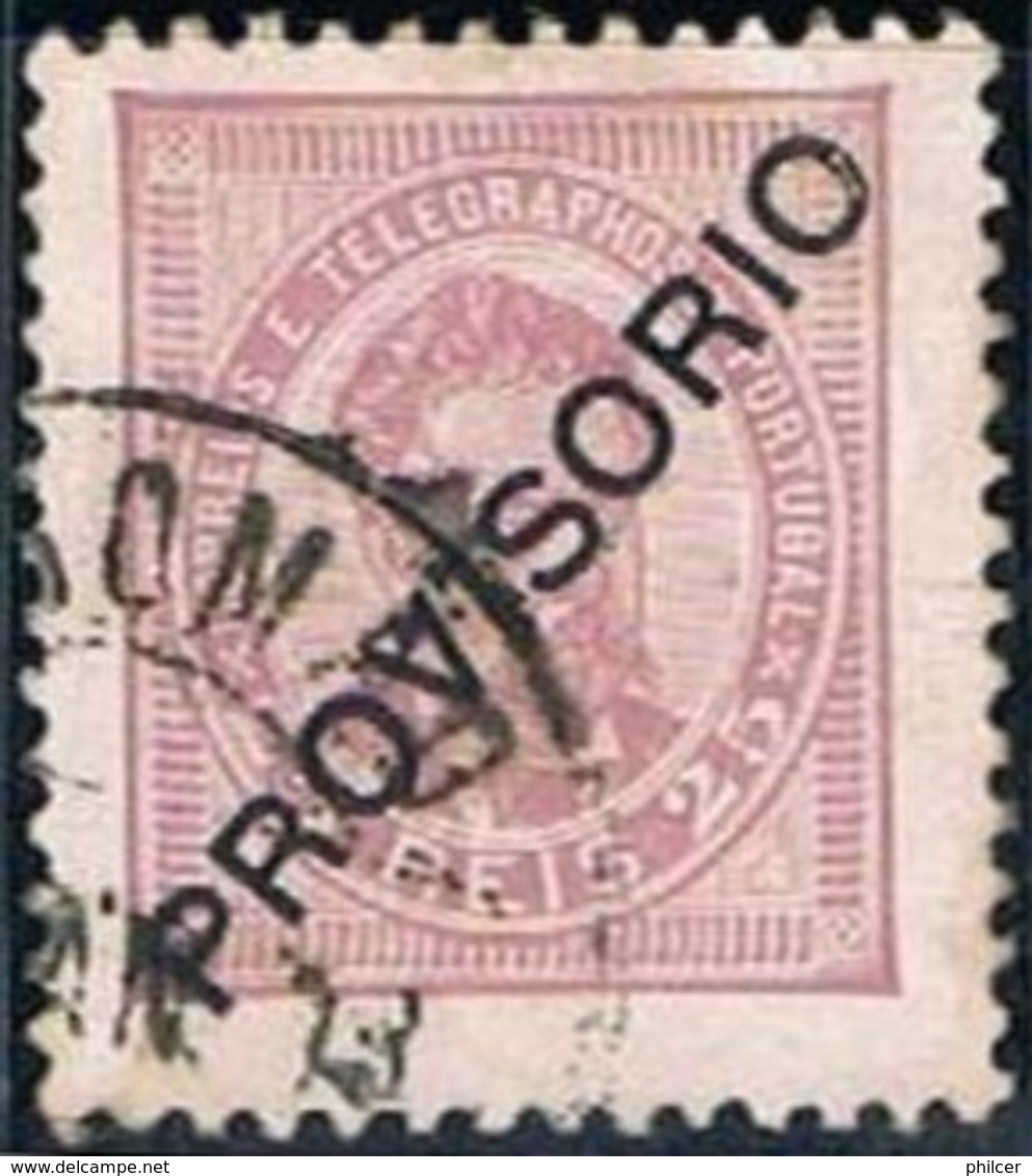 Portugal, 1892/3, # 86 Dent. 11 1/2, Sob. C, Used - Unused Stamps