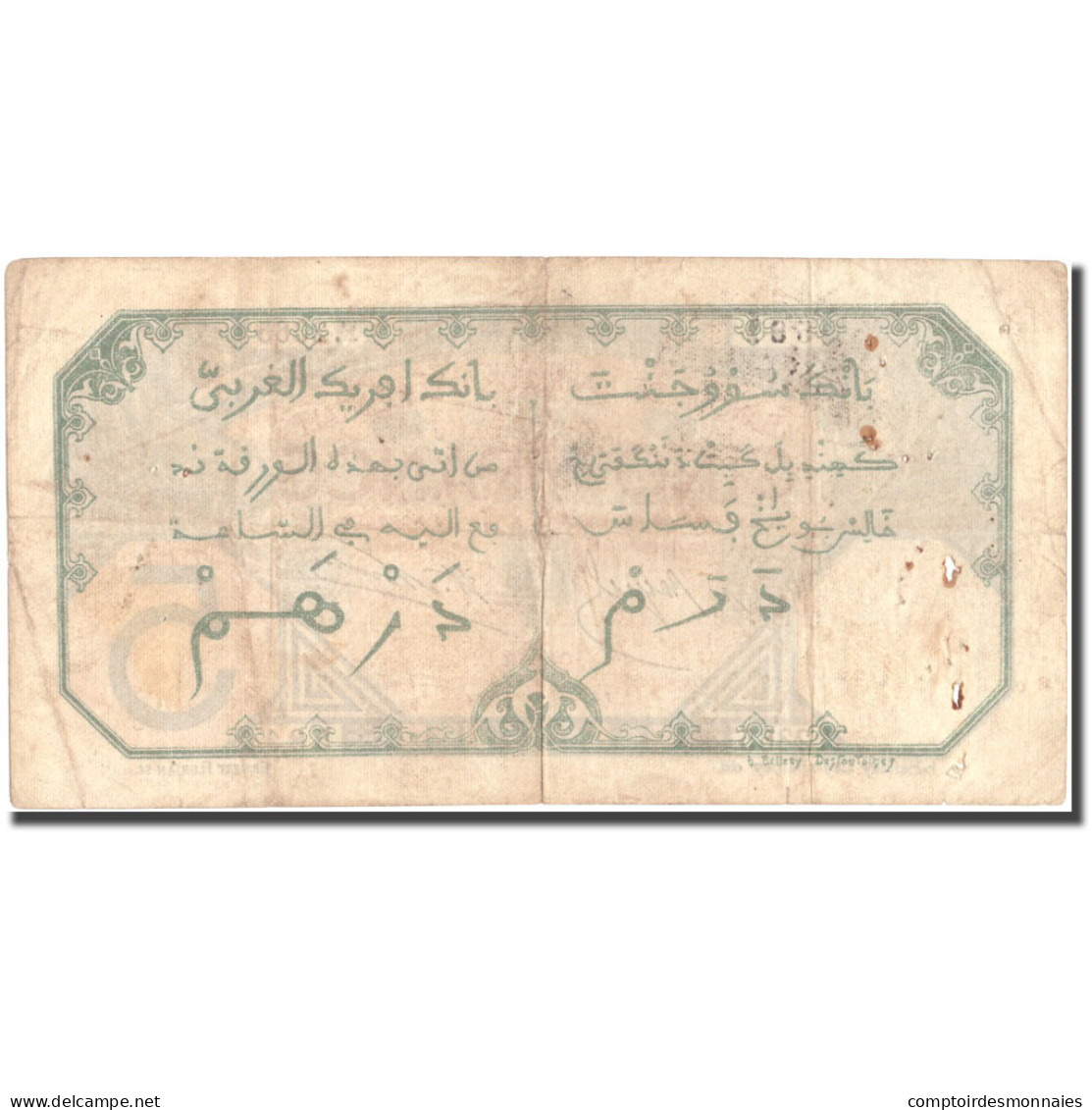 Billet, French West Africa, 5 Francs, 1924, 1924-04-10, KM:5Bb, TB+ - États D'Afrique De L'Ouest