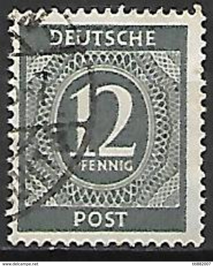 ALLEMAGNE    -   1946 .  Y&T  N° 9 Oblitéré - Usados