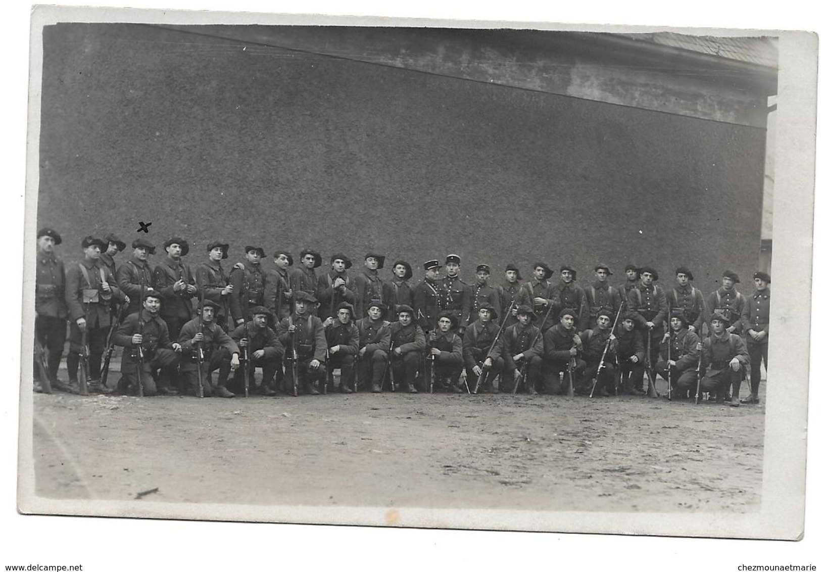 12 EME BCA BATAILLON DE CHASSEURS ALPINS - CARTE PHOTO MILITAIRE - Regimente