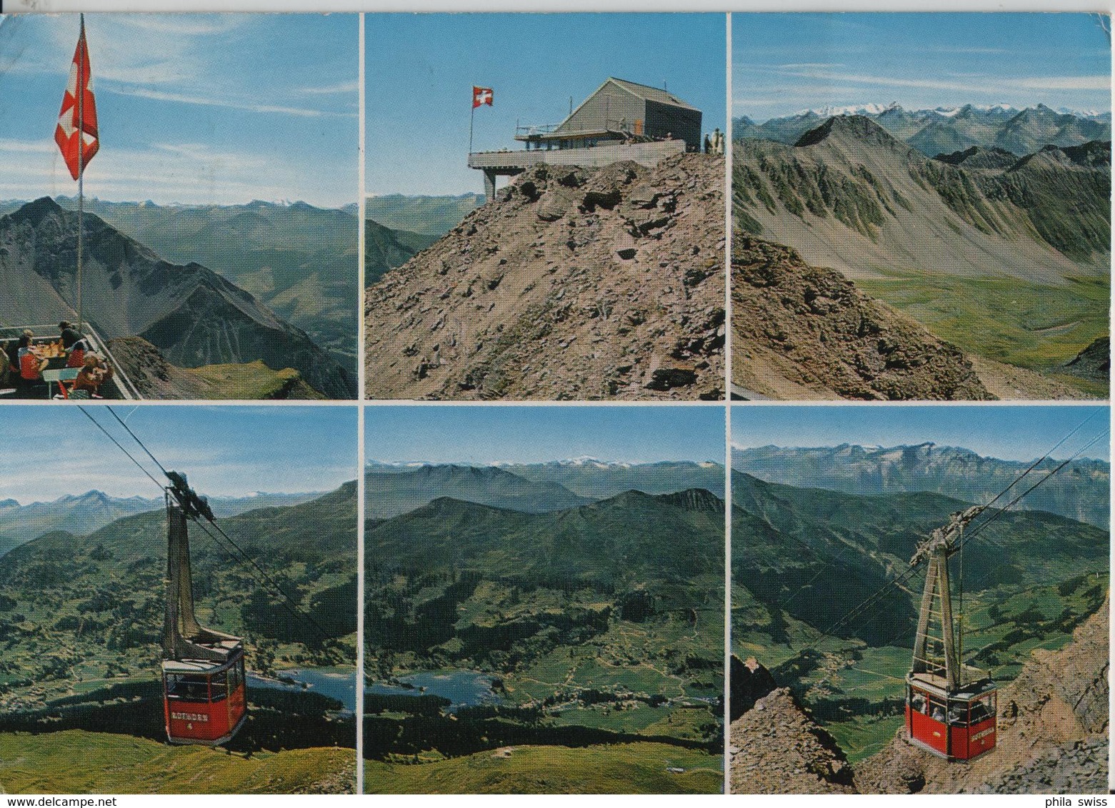 Lenzerheide-Valbella - Luftseilbahn Parpaner Rothorn, Gipfelstation - Parpan