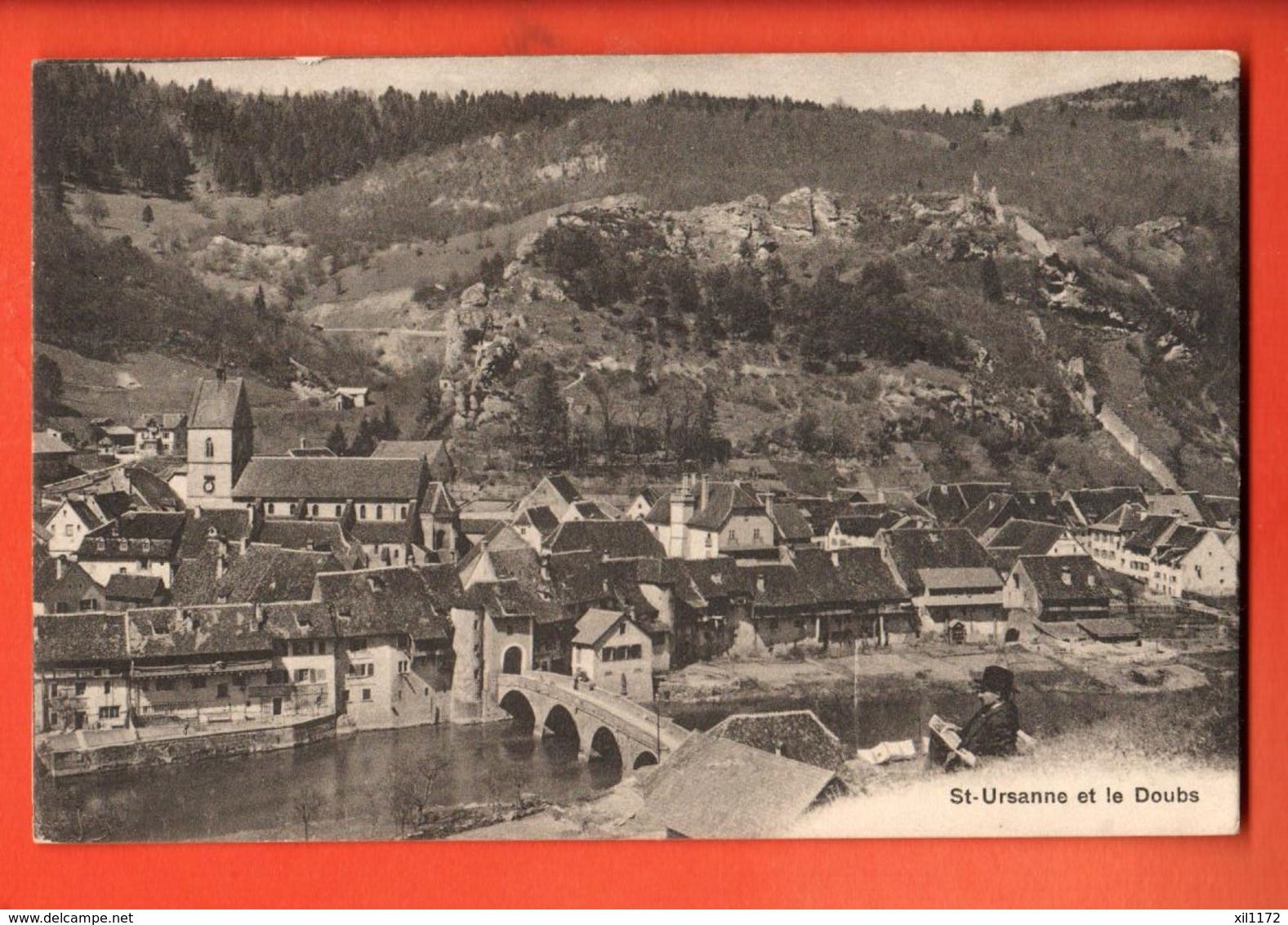 TRC-39 Saint-Ursanne Clos Du Doubs. Burgy 1119, Non Circulé - Saint-Ursanne