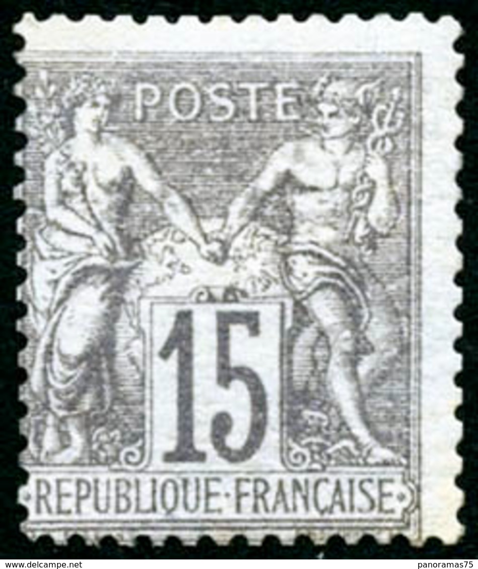 ** N°66 15c Gris - B - 1876-1878 Sage (Typ I)