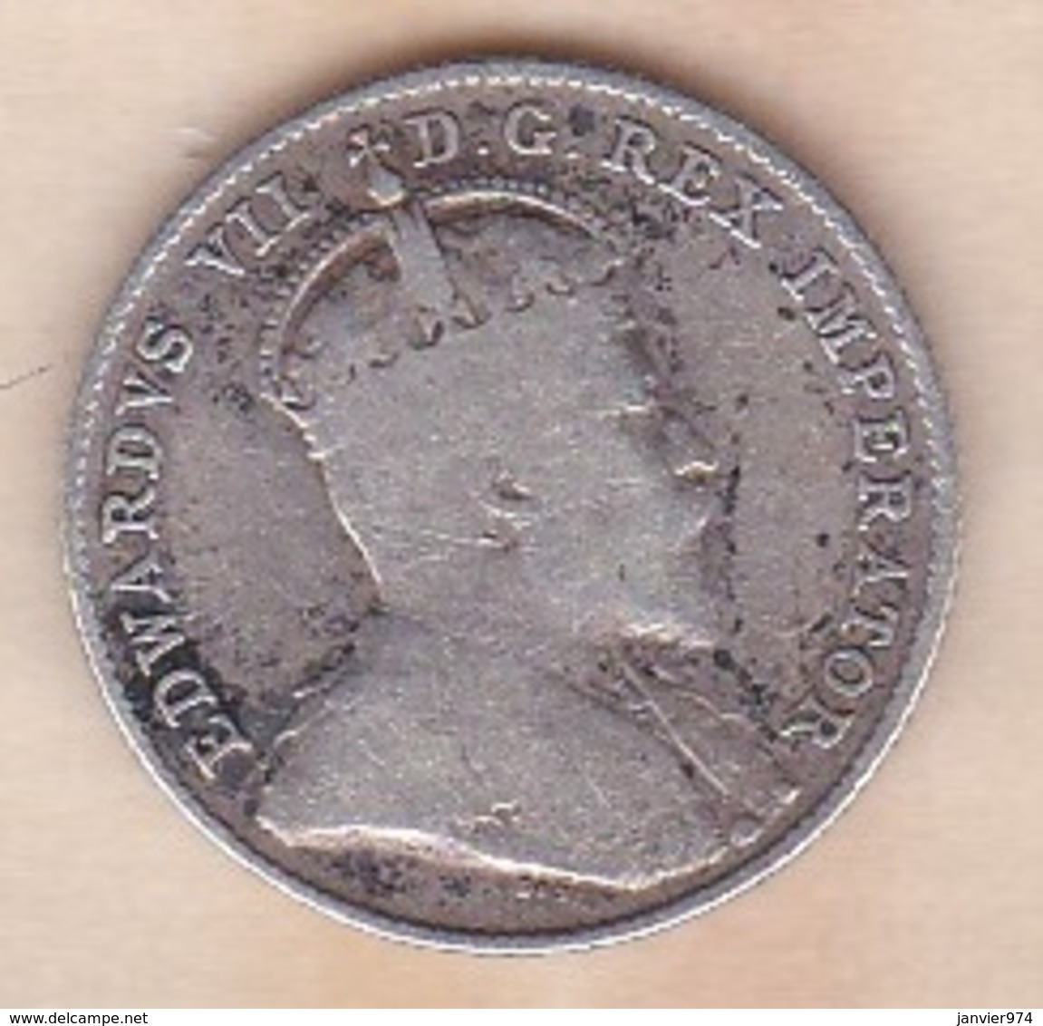 Canada, 10 Cents 1910 EDWARD VII, En Argent - Canada