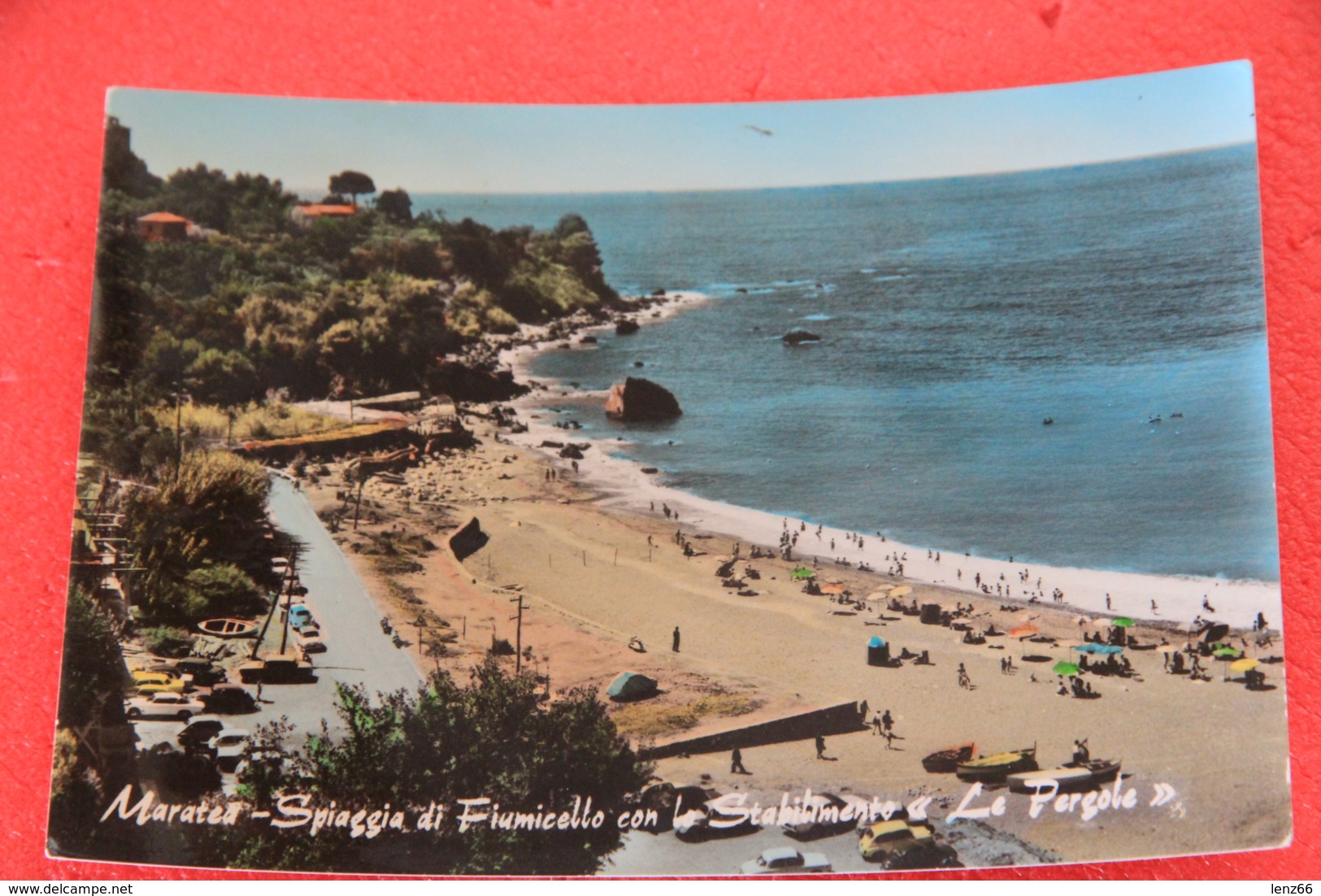 Maratea Potenza La Spiaggia Di Fiumicello 1965 - Autres & Non Classés