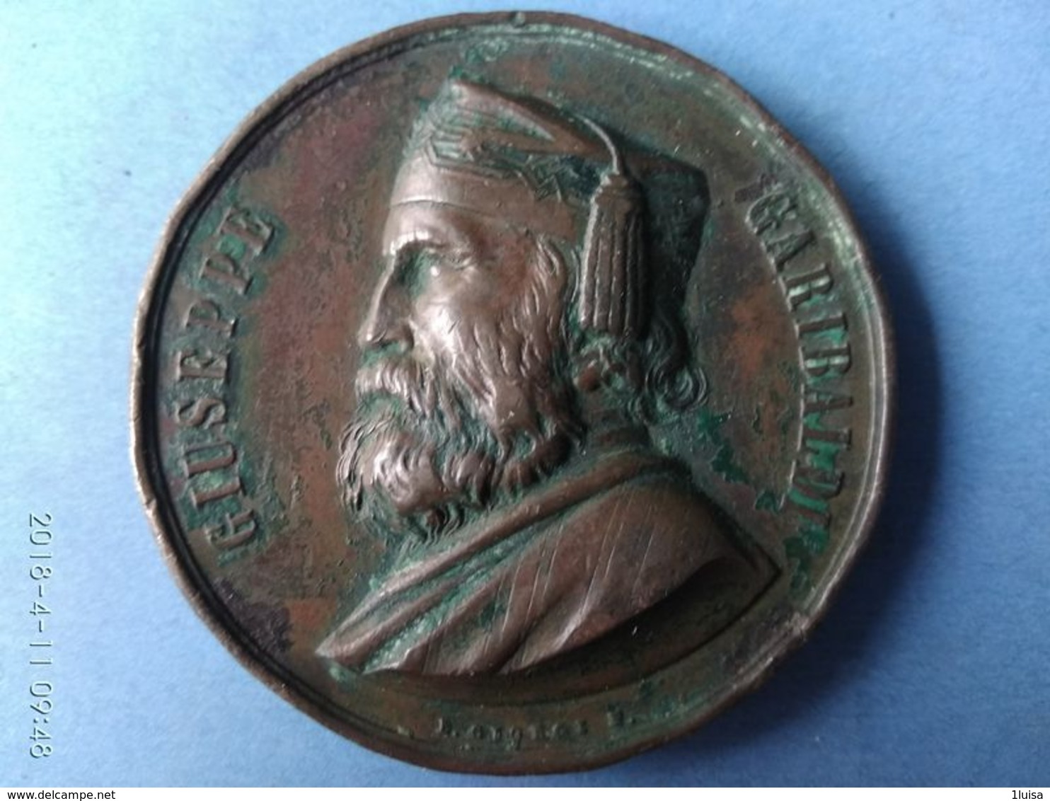 Giuseppe Garibaldi Al Campione Invitto Del Popolo Morto A Caprera 1882 - Royaux/De Noblesse