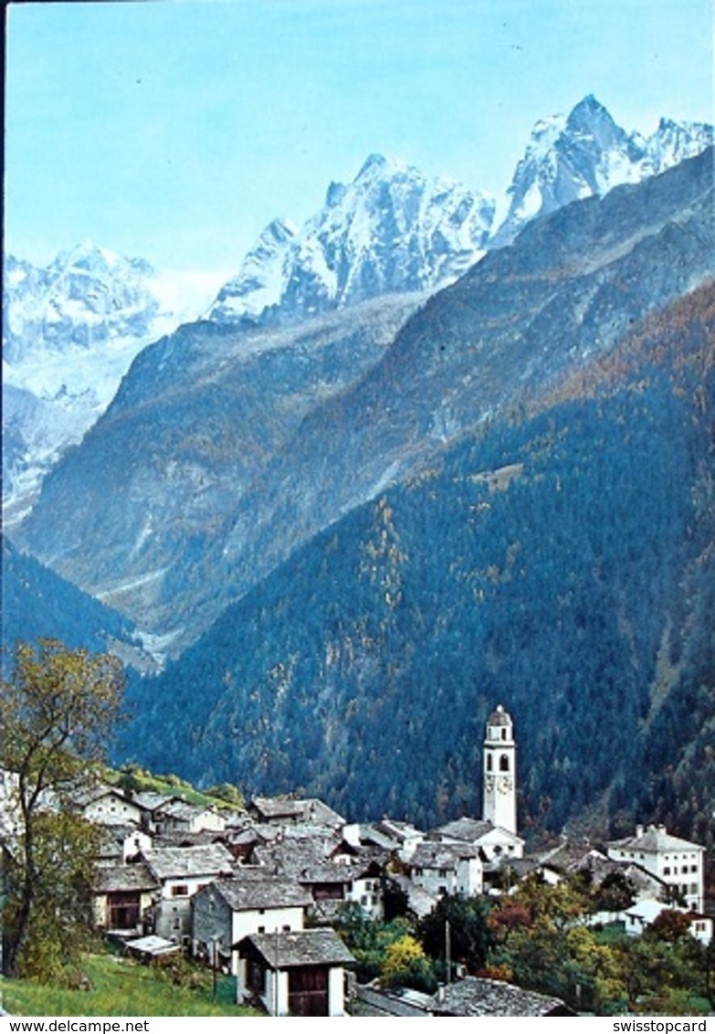 SOGLIO Im Bergell Mit Bondasca-Gruppe - Soglio