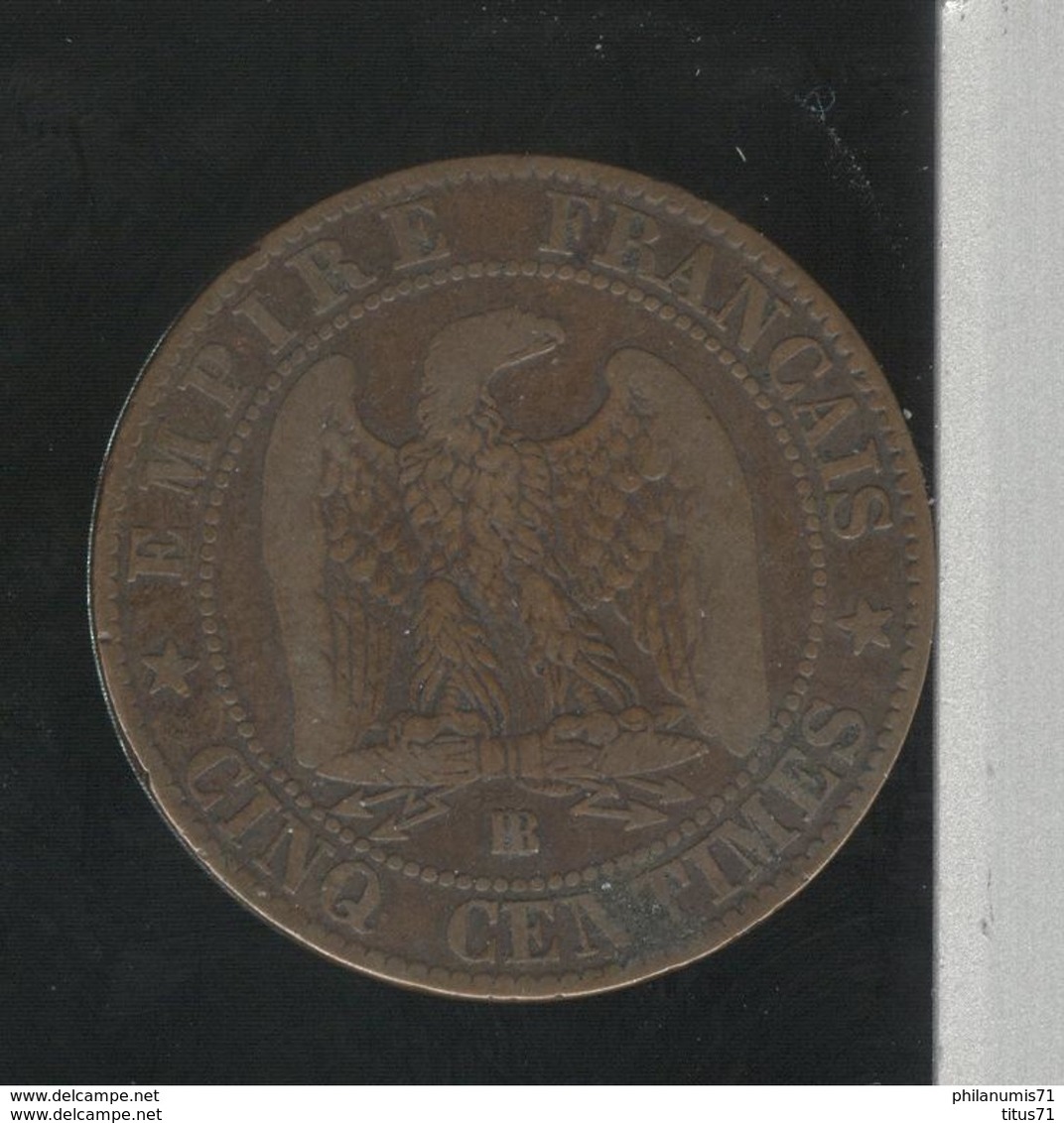 5 Centimes France 1864 BB - TTB - Sonstige & Ohne Zuordnung