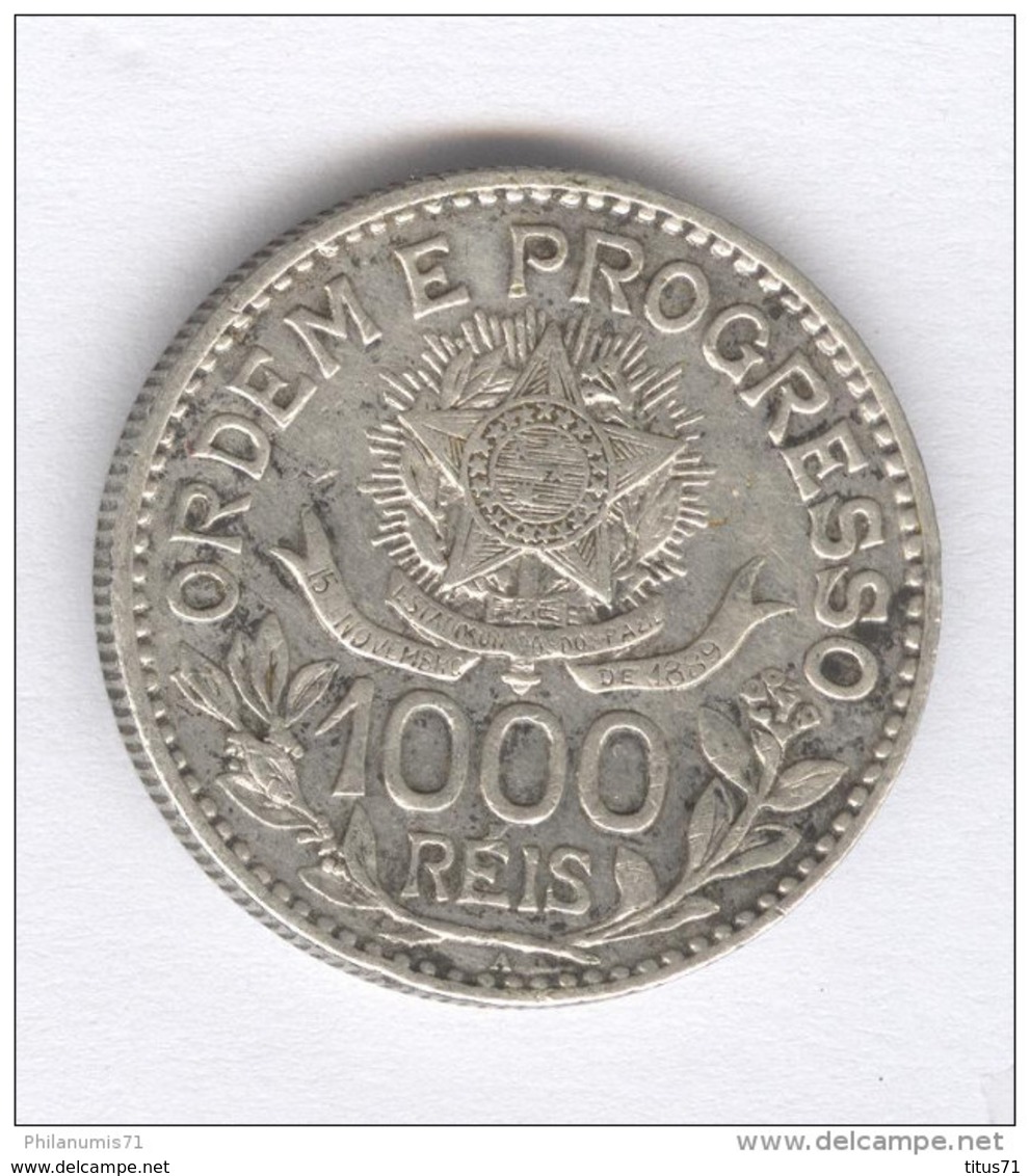 1000 Réis Brésil 1913 - TTB - Brésil