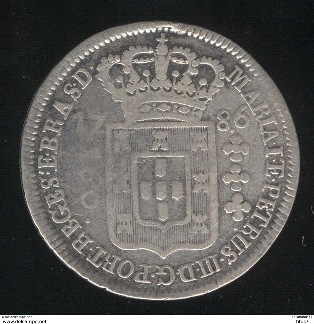 160 Reis Brésil / Brazil 1786 - Brésil