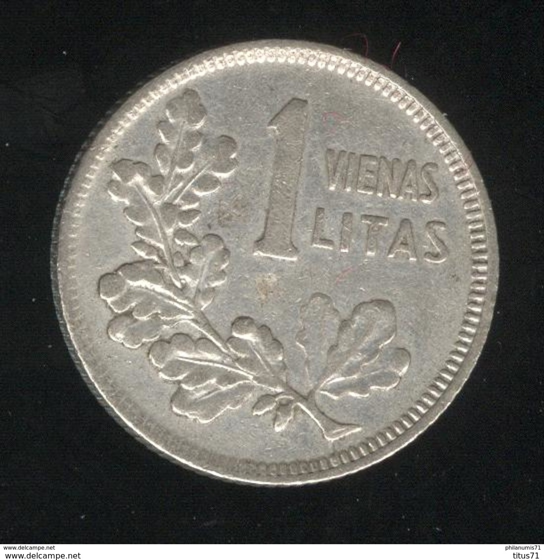 1 Litas Lituanie 1925 TTB+ - Lituanie