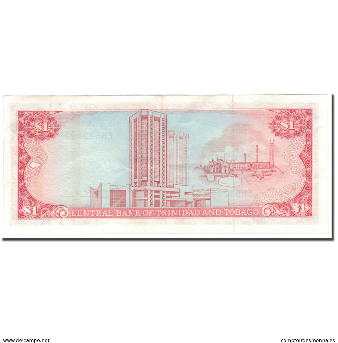 Billet, Trinidad And Tobago, 1 Dollar, KM:36b, TTB - Trinidad & Tobago